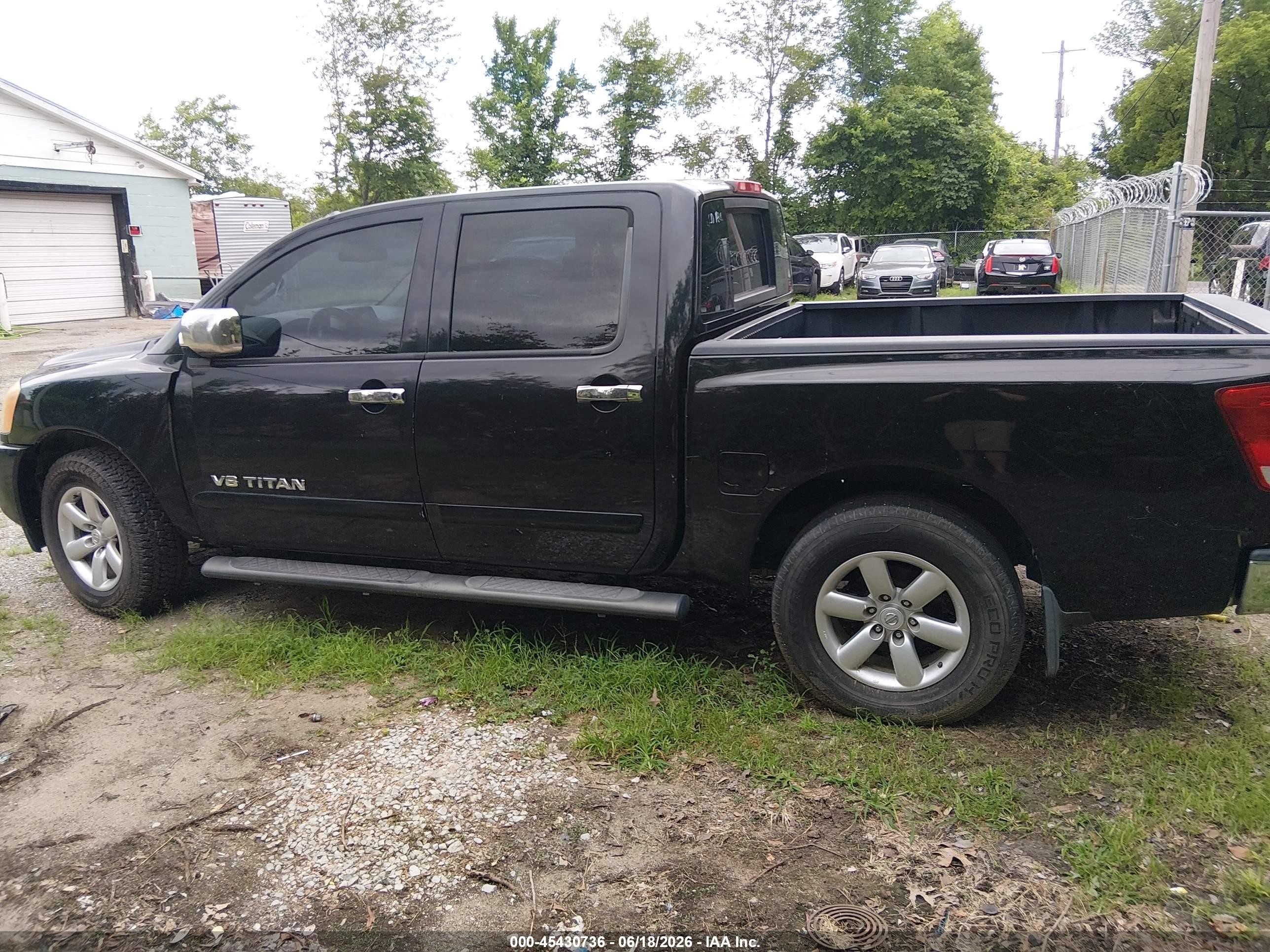 2014 Nissan Titan Sv Black vin: 1N6BA0ED5EN513057
