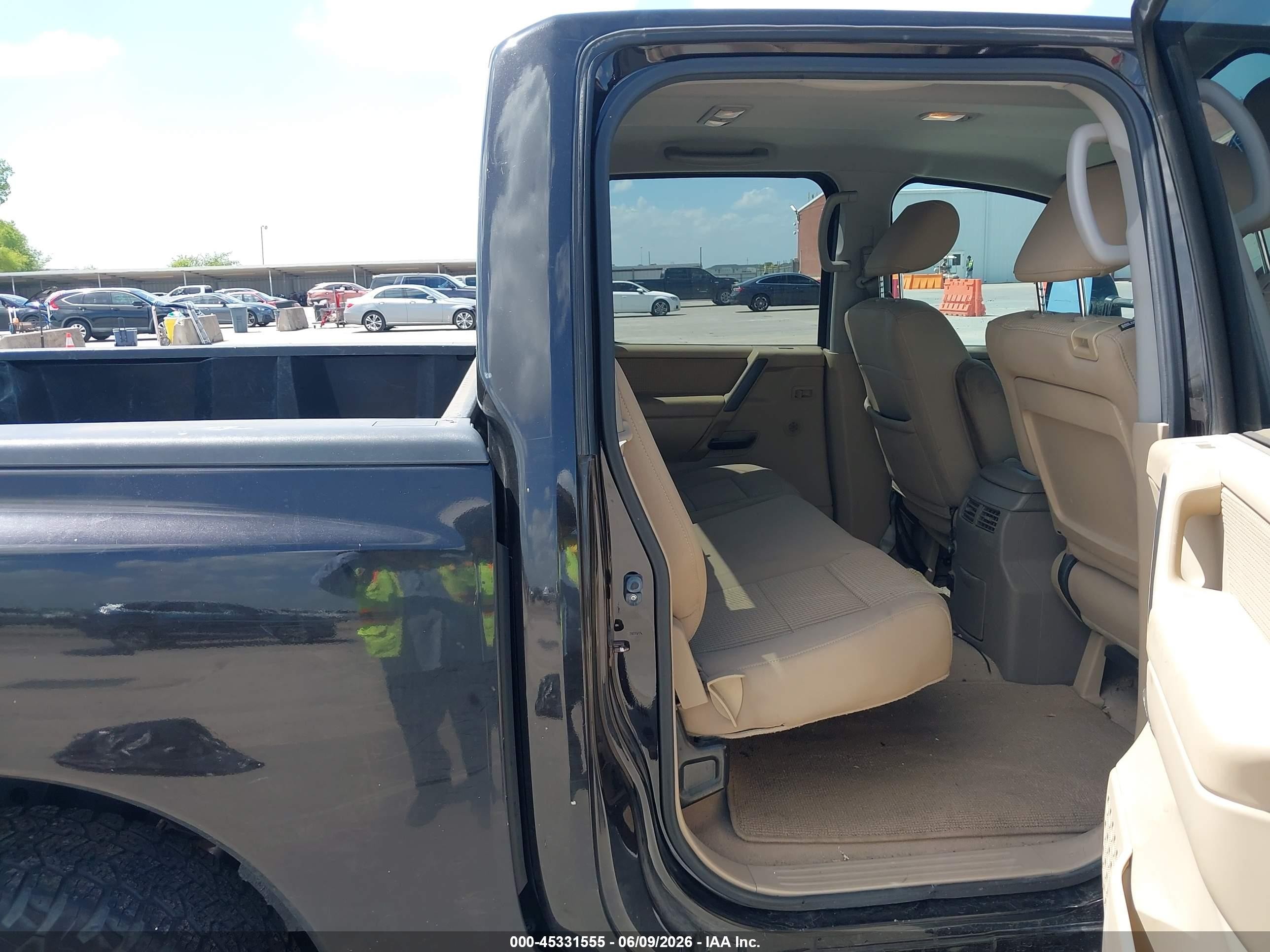 2014 Nissan Titan Sv Black vin: 1N6BA0ED5EN514919