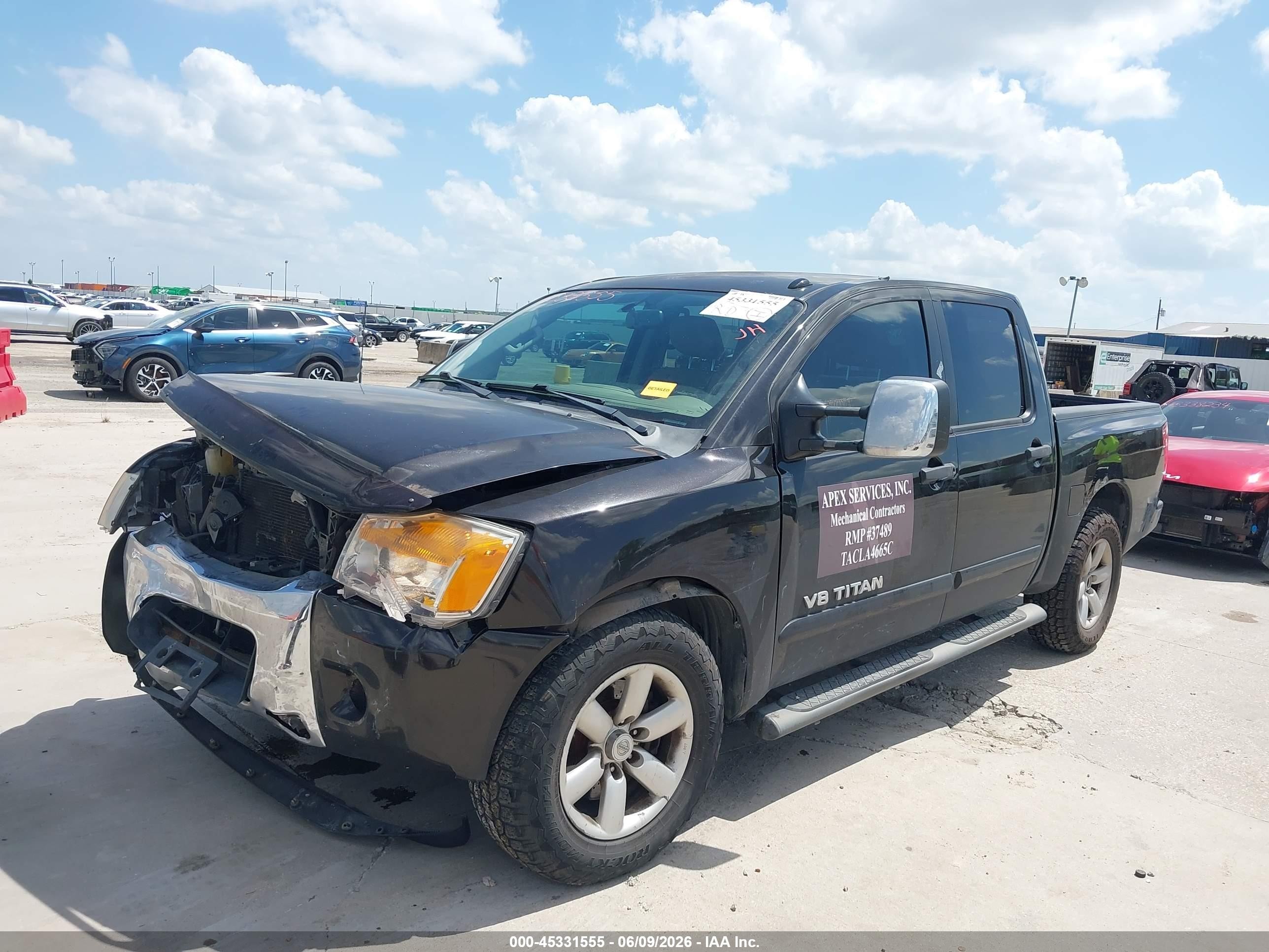 2014 Nissan Titan Sv Black vin: 1N6BA0ED5EN514919
