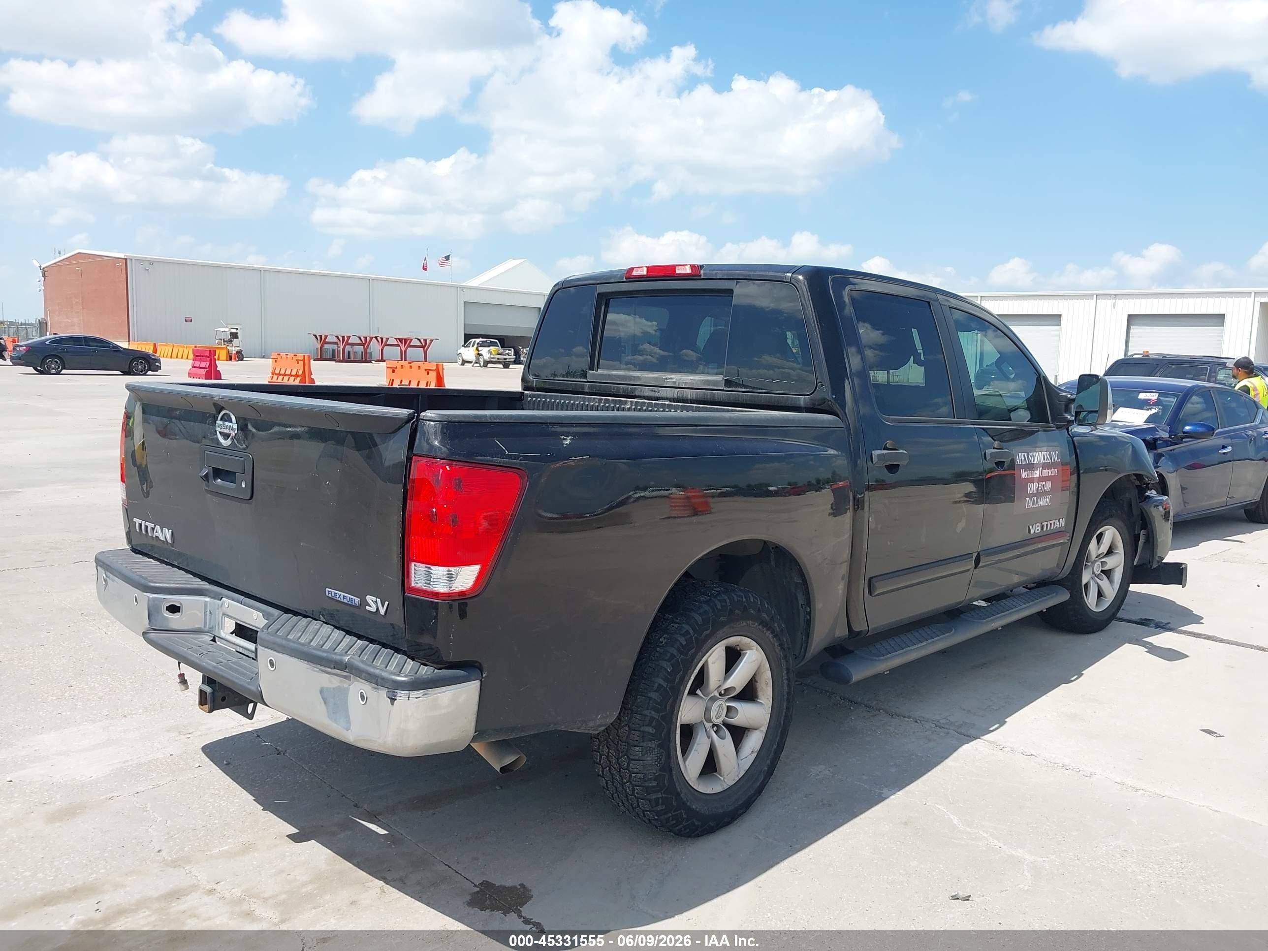 2014 Nissan Titan Sv Black vin: 1N6BA0ED5EN514919