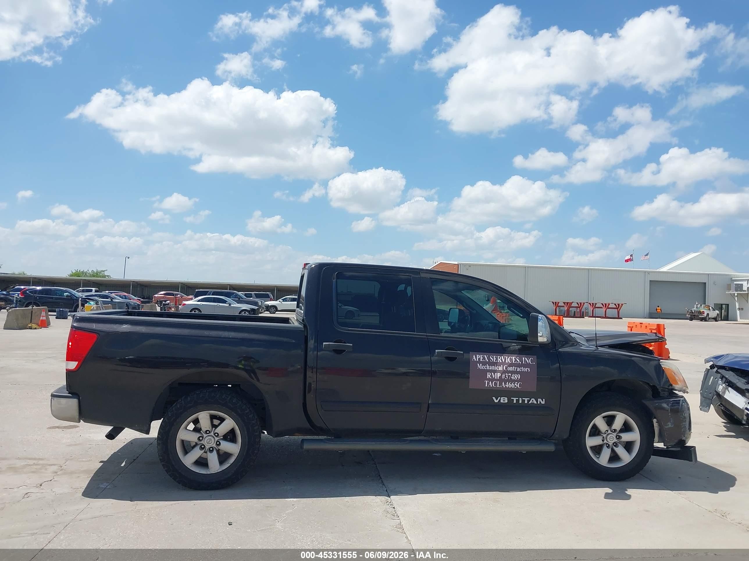 2014 Nissan Titan Sv Black vin: 1N6BA0ED5EN514919