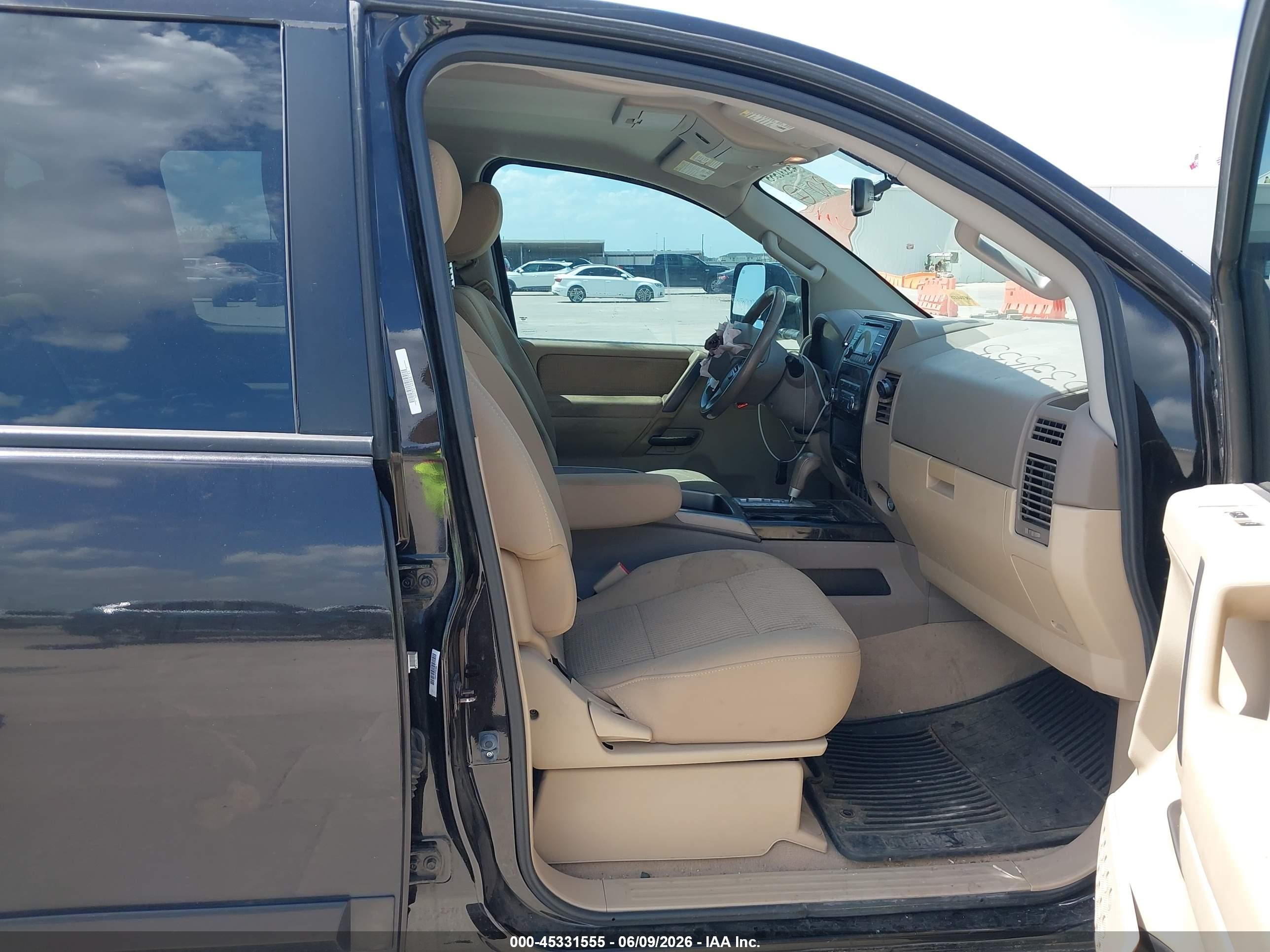 2014 Nissan Titan Sv Black vin: 1N6BA0ED5EN514919