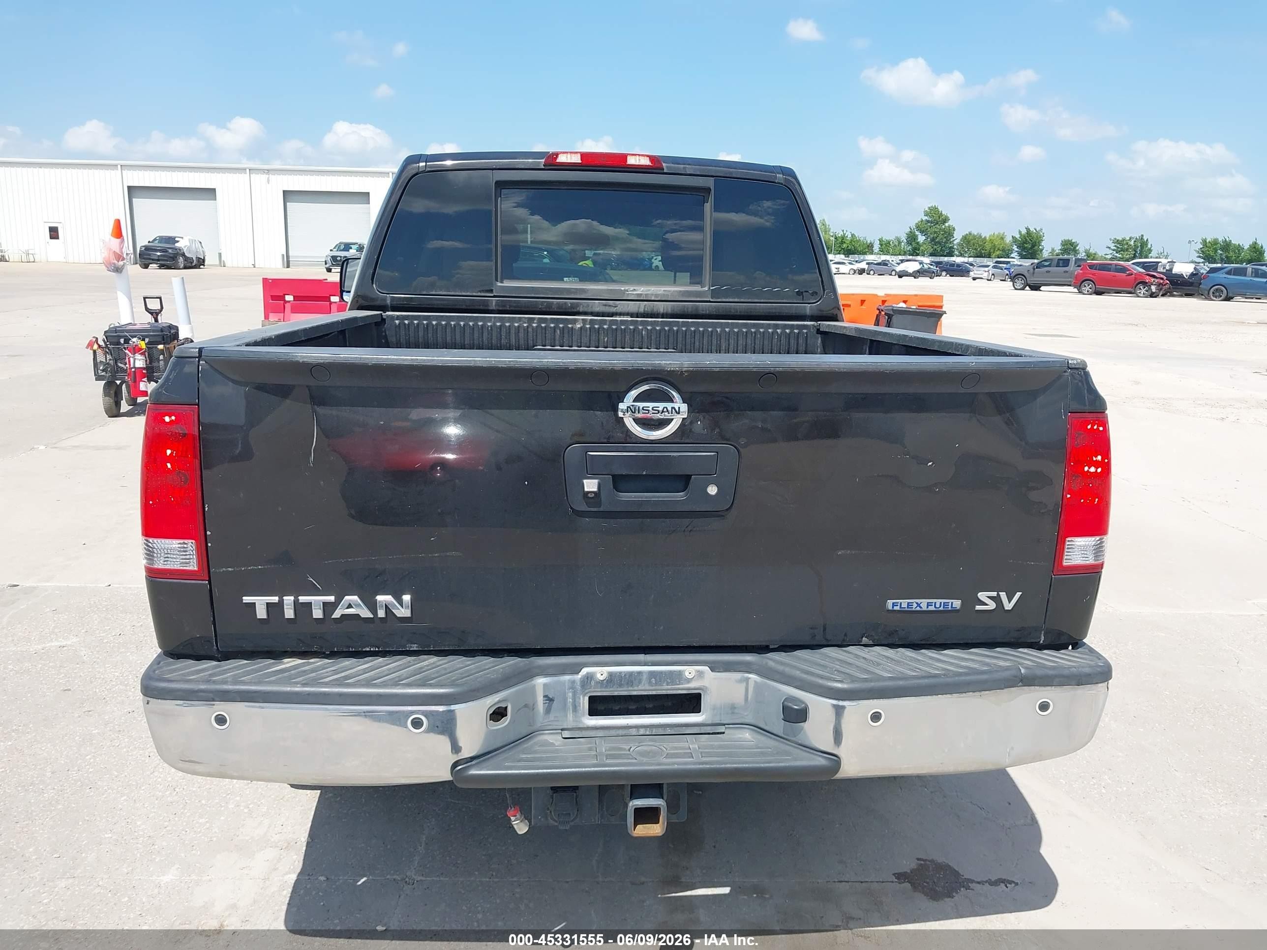 2014 Nissan Titan Sv Black vin: 1N6BA0ED5EN514919