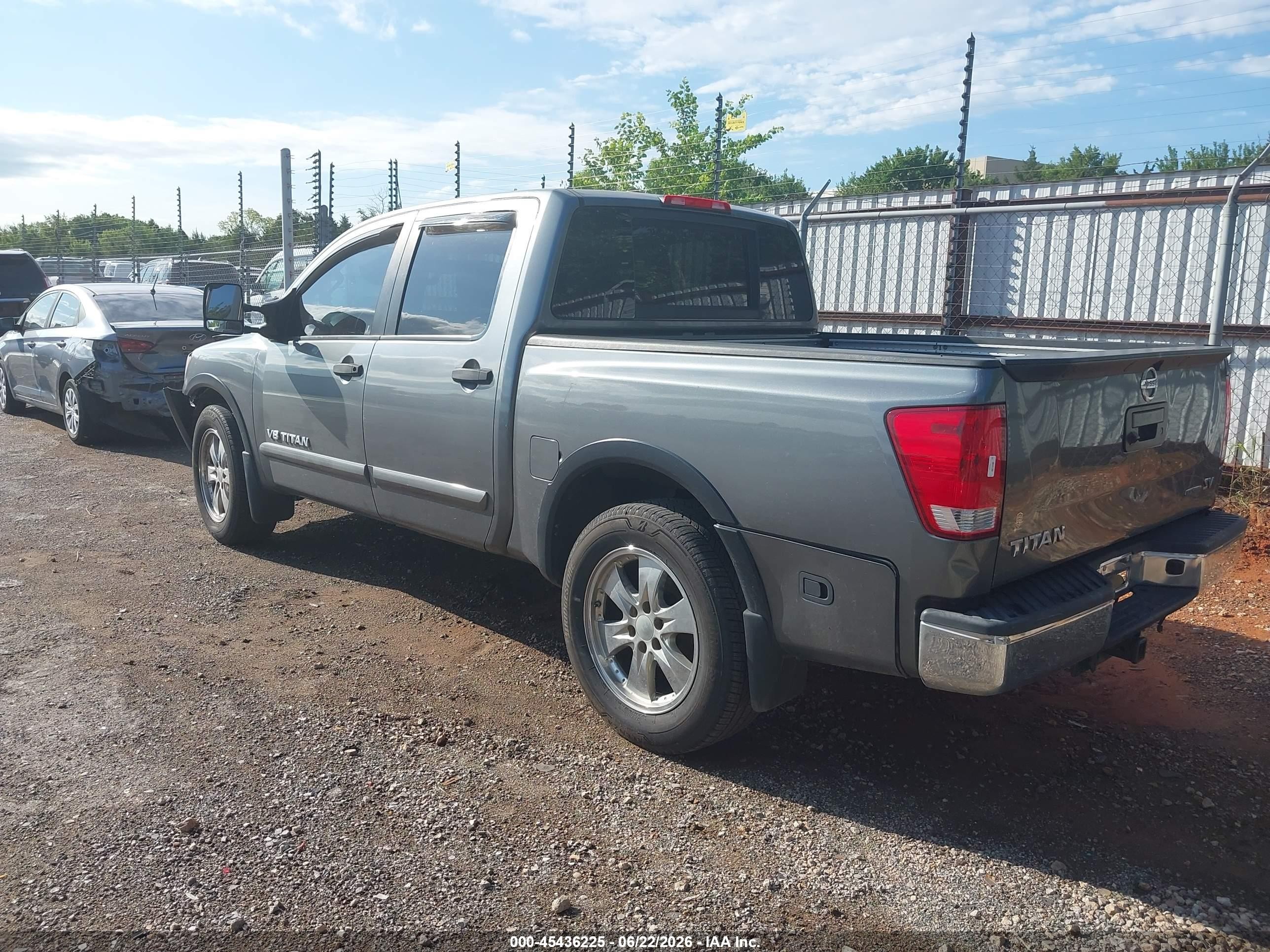 2015 Nissan Titan Sv Gray vin: 1N6BA0ED5FN512010