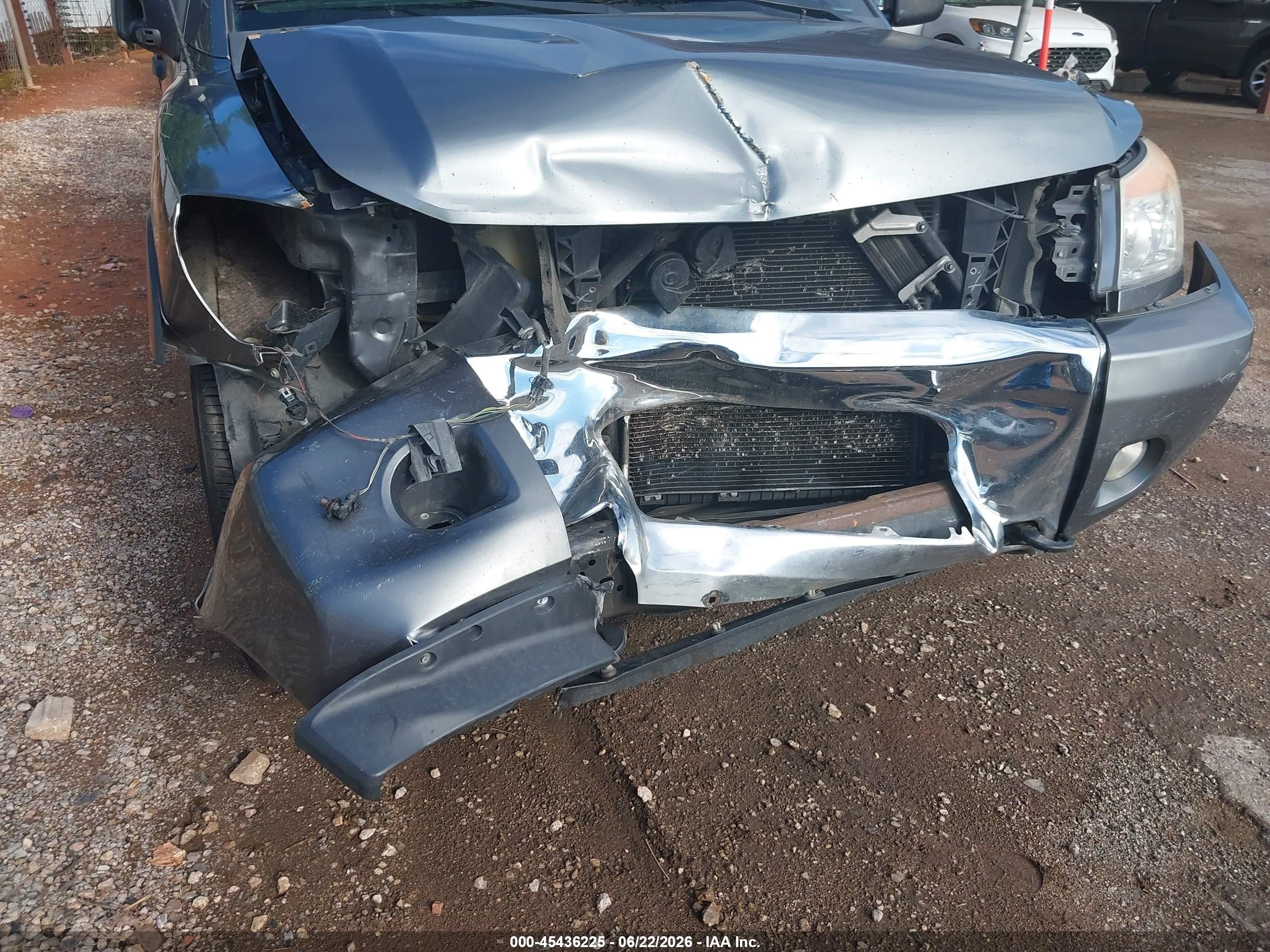 2015 Nissan Titan Sv Gray vin: 1N6BA0ED5FN512010