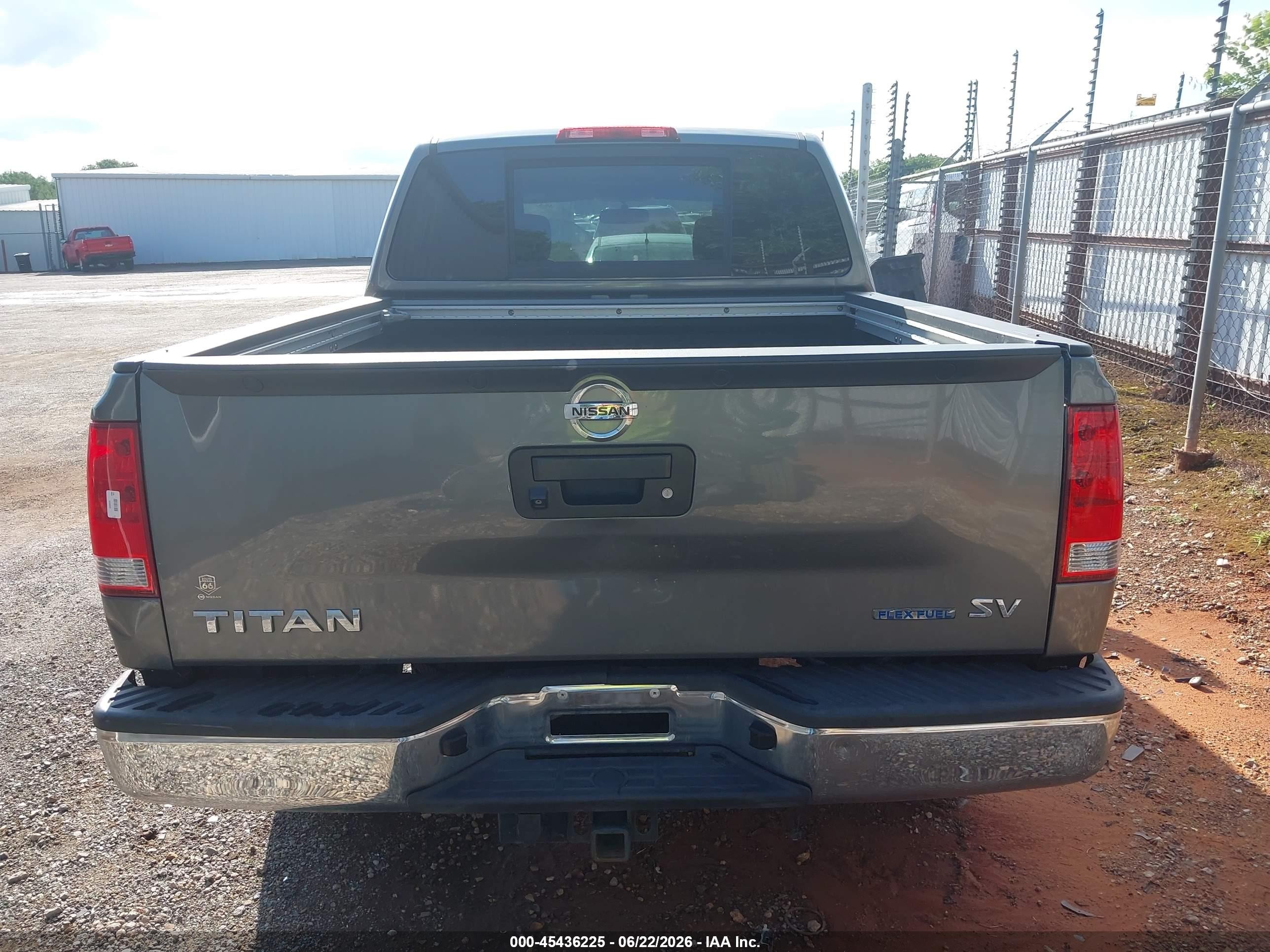 2015 Nissan Titan Sv Gray vin: 1N6BA0ED5FN512010