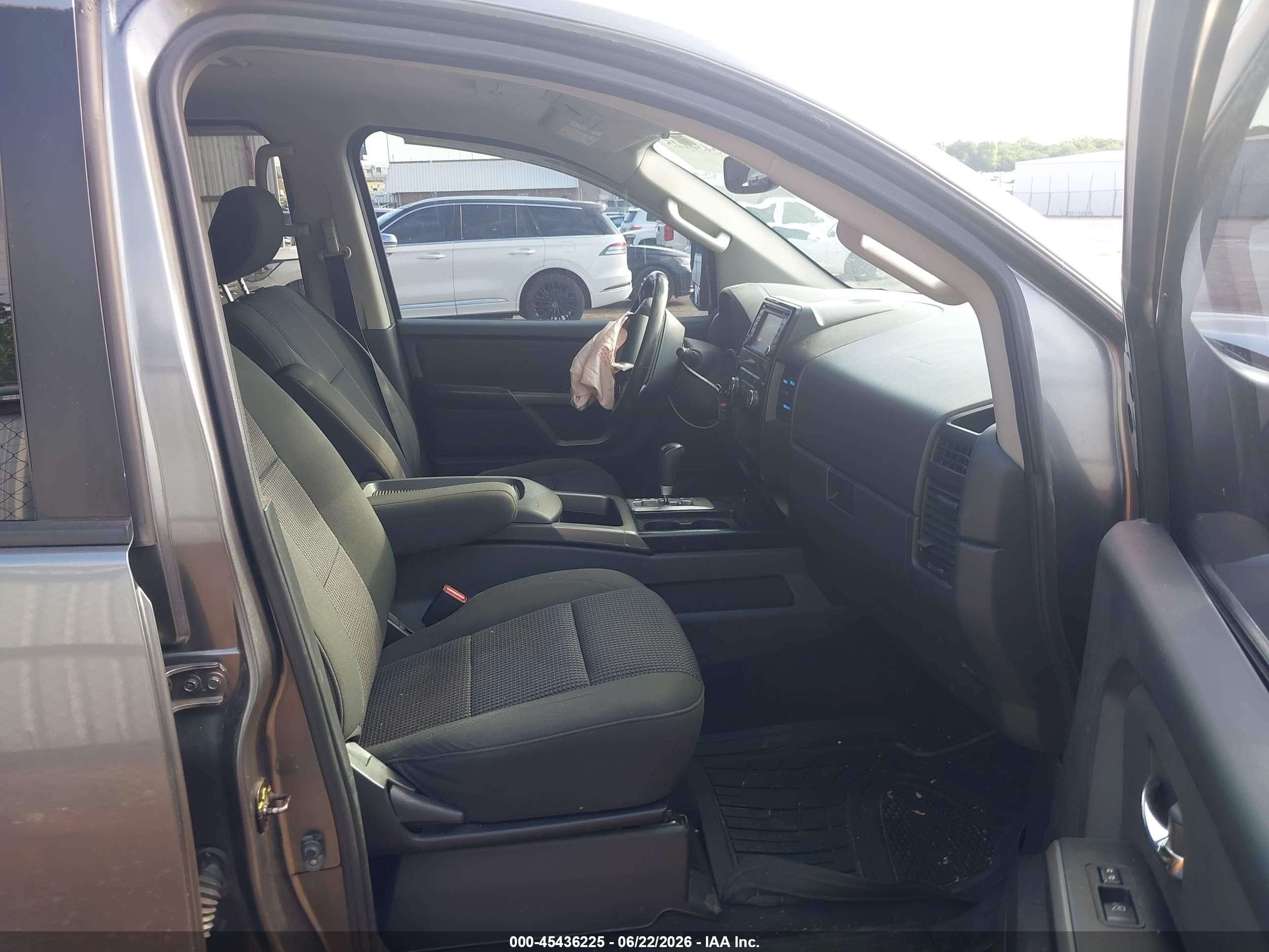 2015 Nissan Titan Sv Gray vin: 1N6BA0ED5FN512010