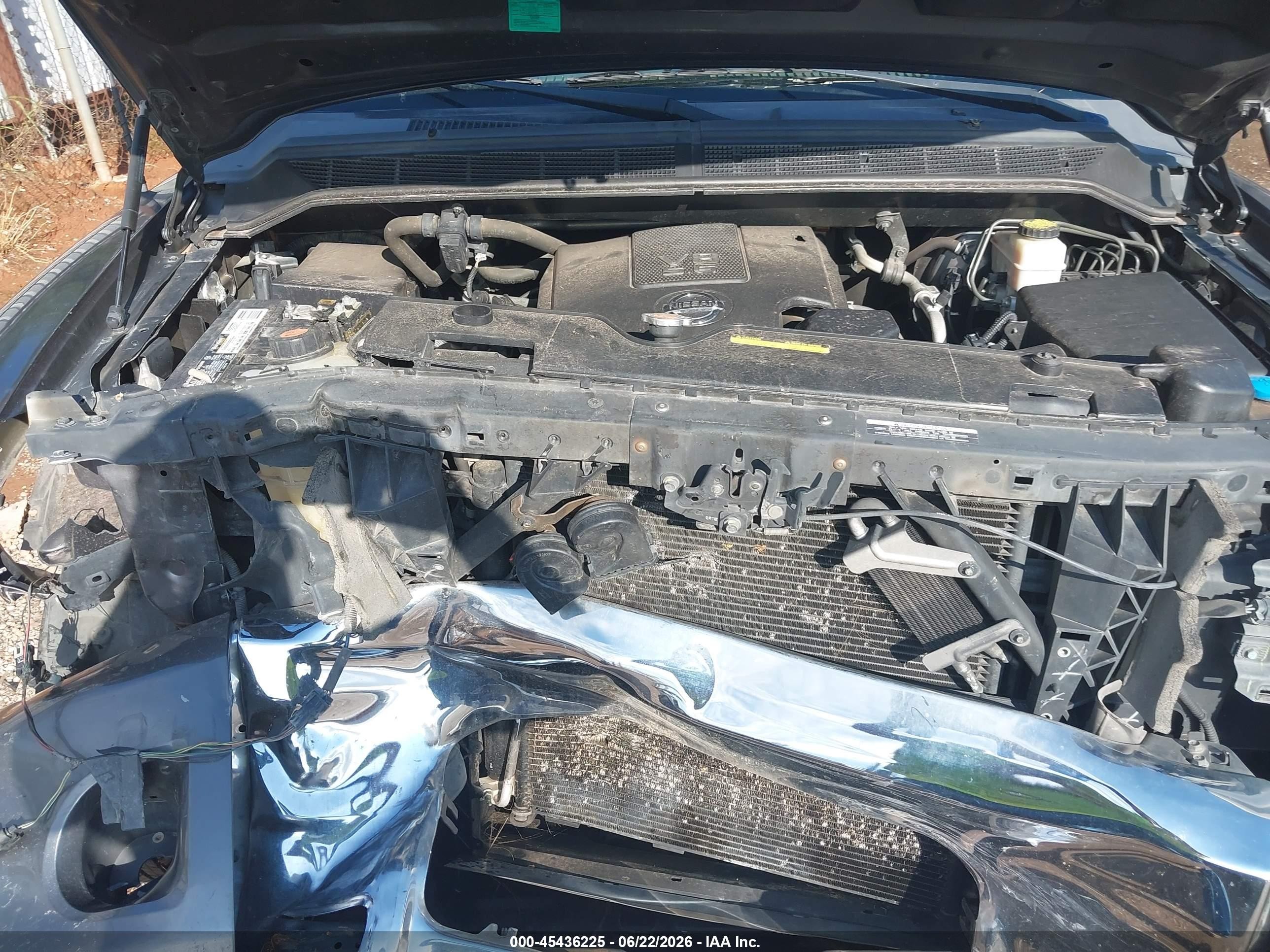 2015 Nissan Titan Sv Gray vin: 1N6BA0ED5FN512010