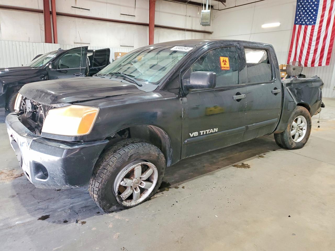 2011 Nissan Titan S/sv/sl/pro-4x Черный vin: 1N6BA0ED6BN308827