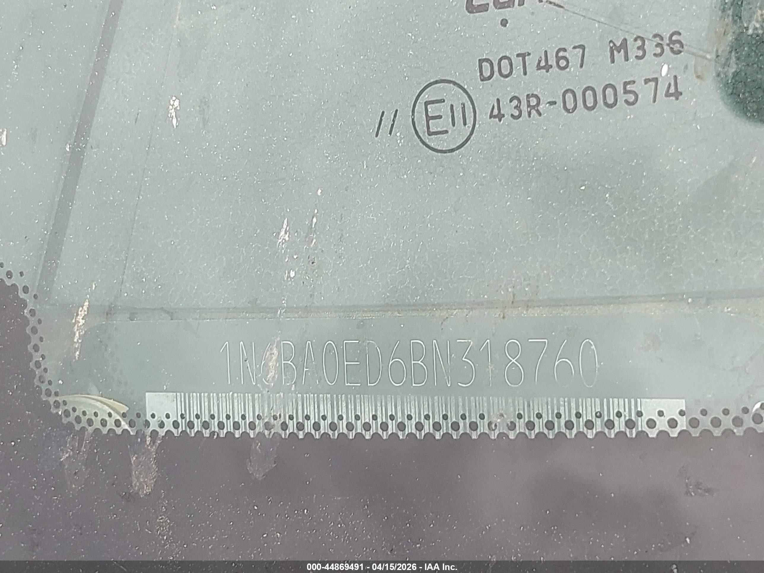 2011 Nissan Titan Sl Серебряный vin: 1N6BA0ED6BN318760