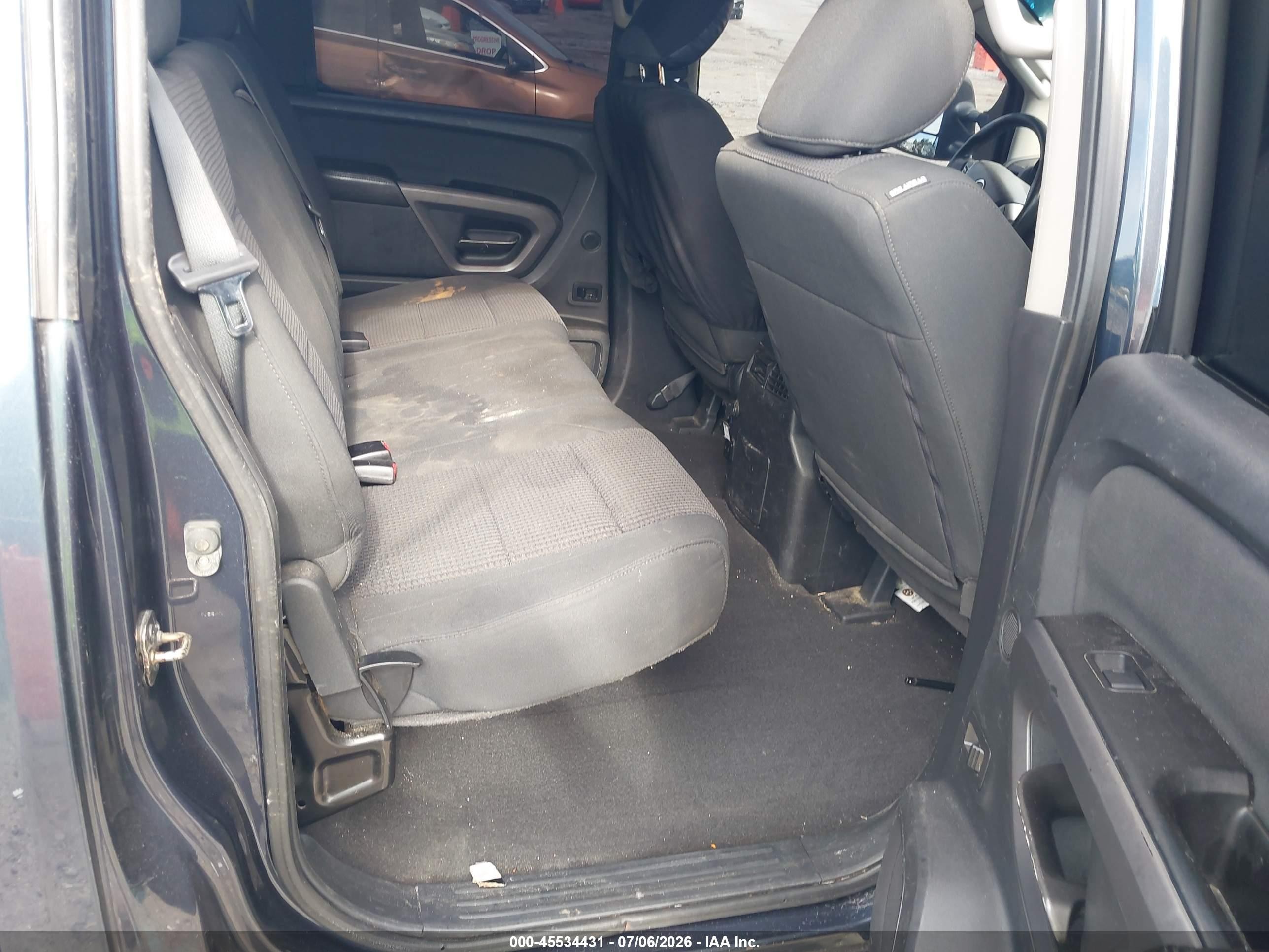 2015 Nissan Titan Sv Синий vin: 1N6BA0ED6FN513991