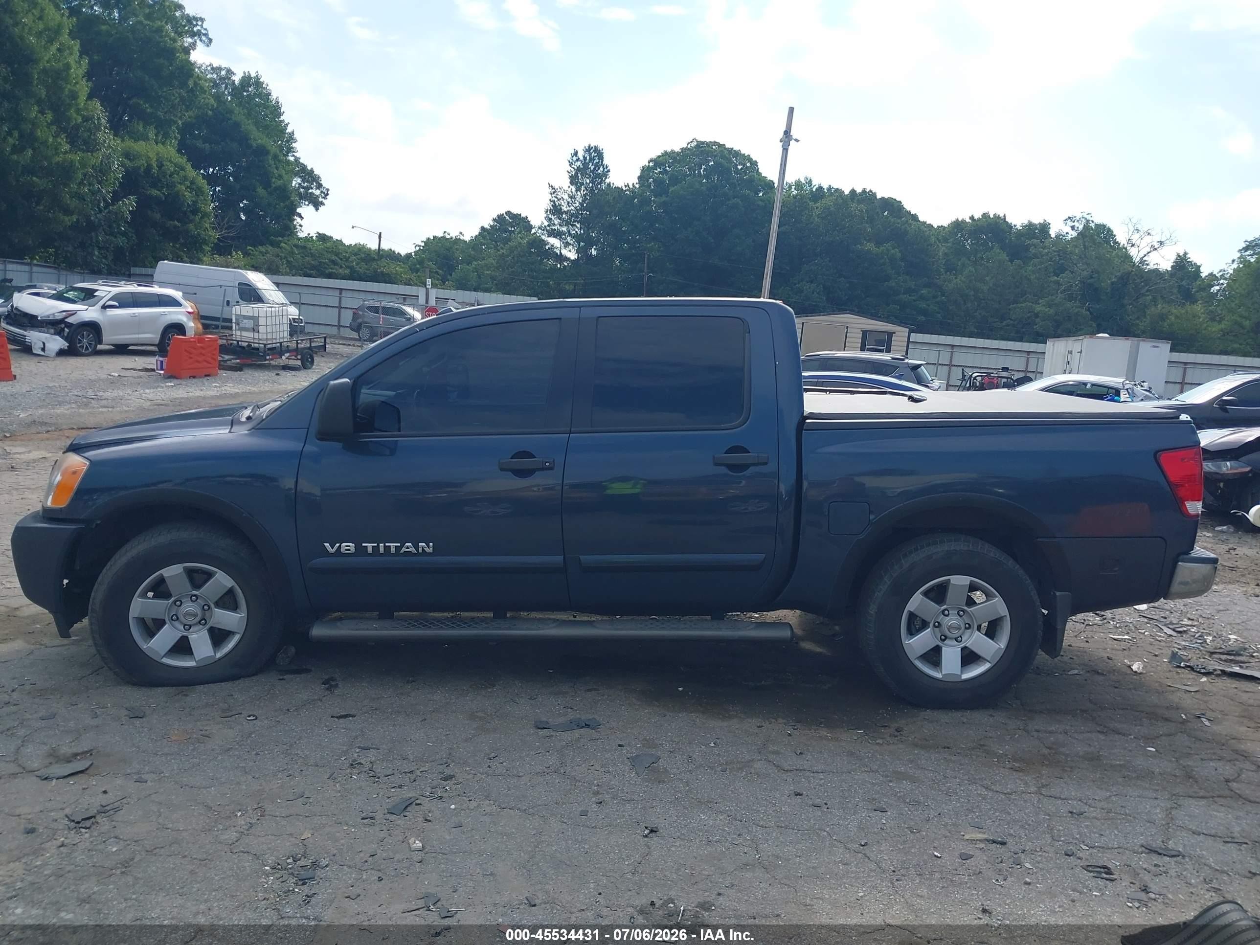 2015 Nissan Titan Sv Синий vin: 1N6BA0ED6FN513991