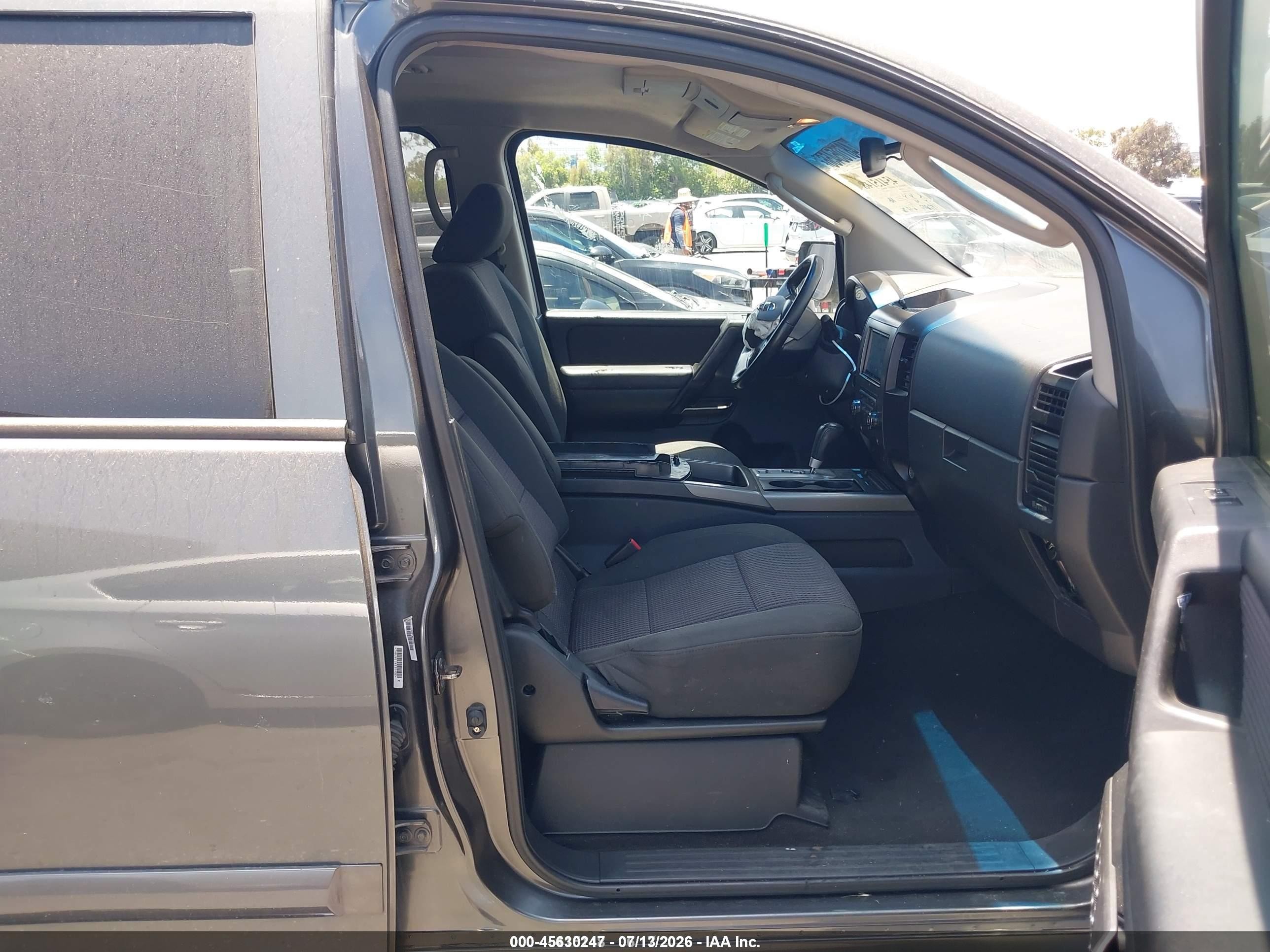 2011 Nissan Titan Sv Gray vin: 1N6BA0ED7BN307315