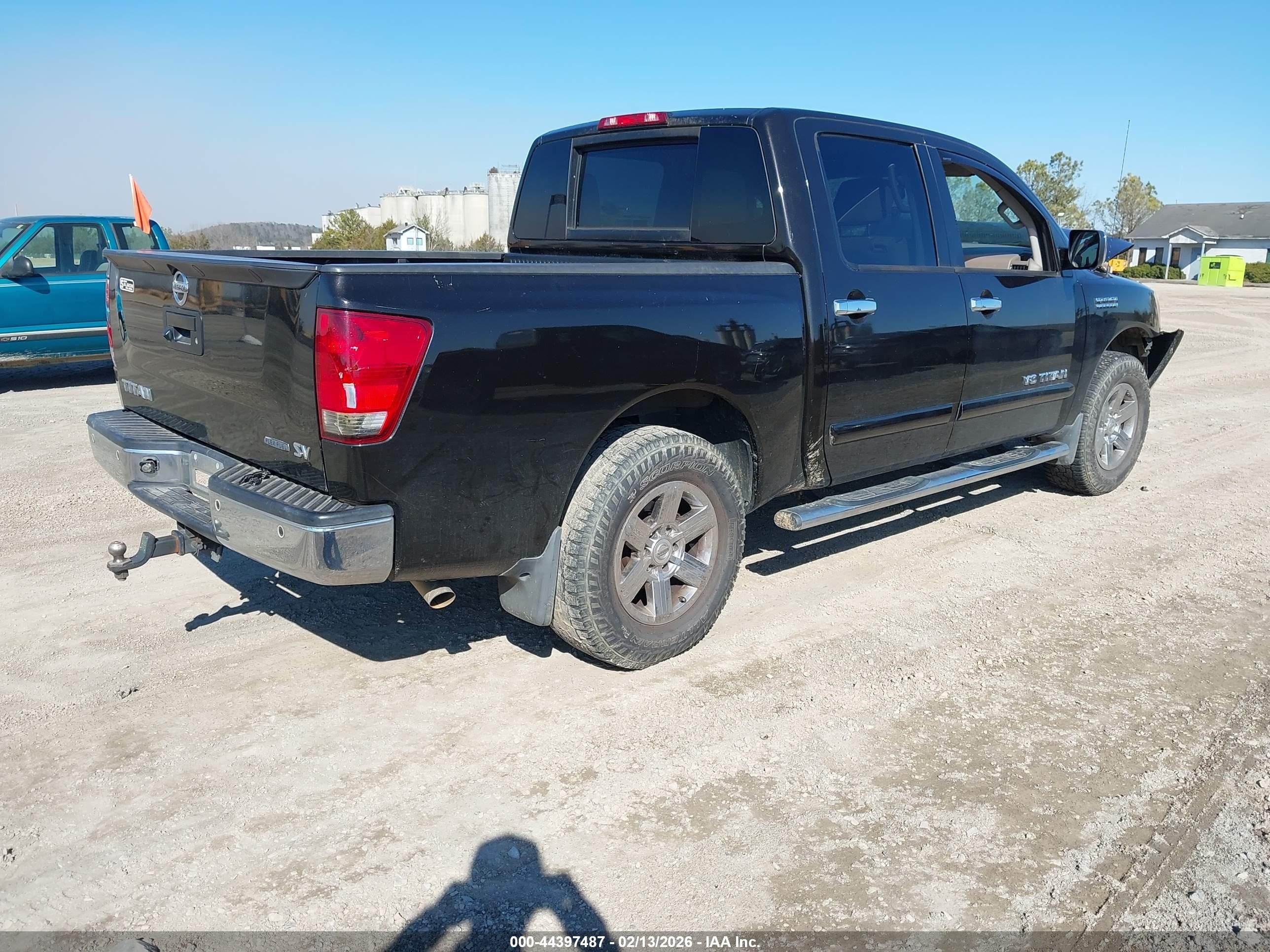2013 Nissan Titan Sv Black vin: 1N6BA0ED7DN314641
