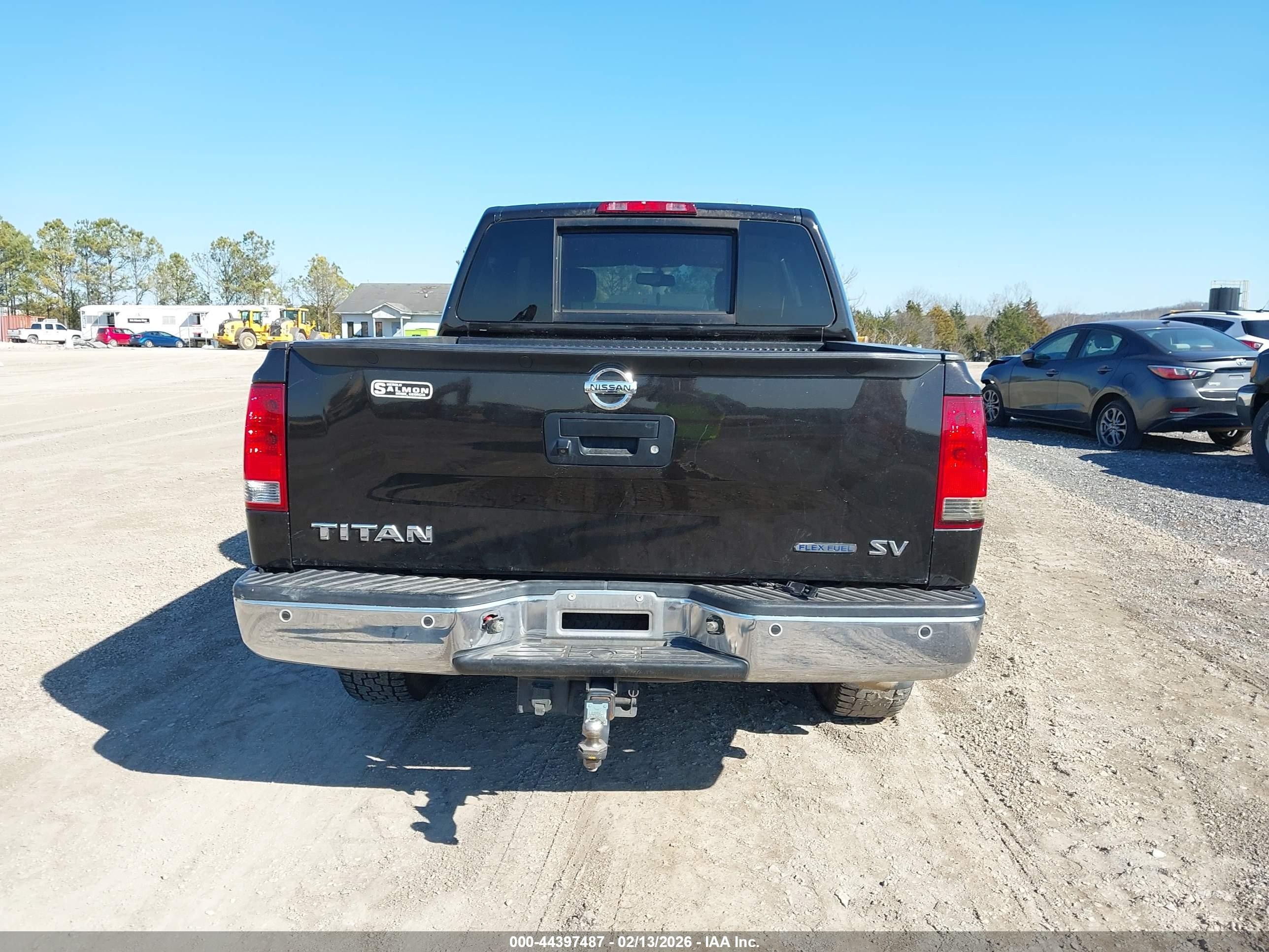 2013 Nissan Titan Sv Black vin: 1N6BA0ED7DN314641
