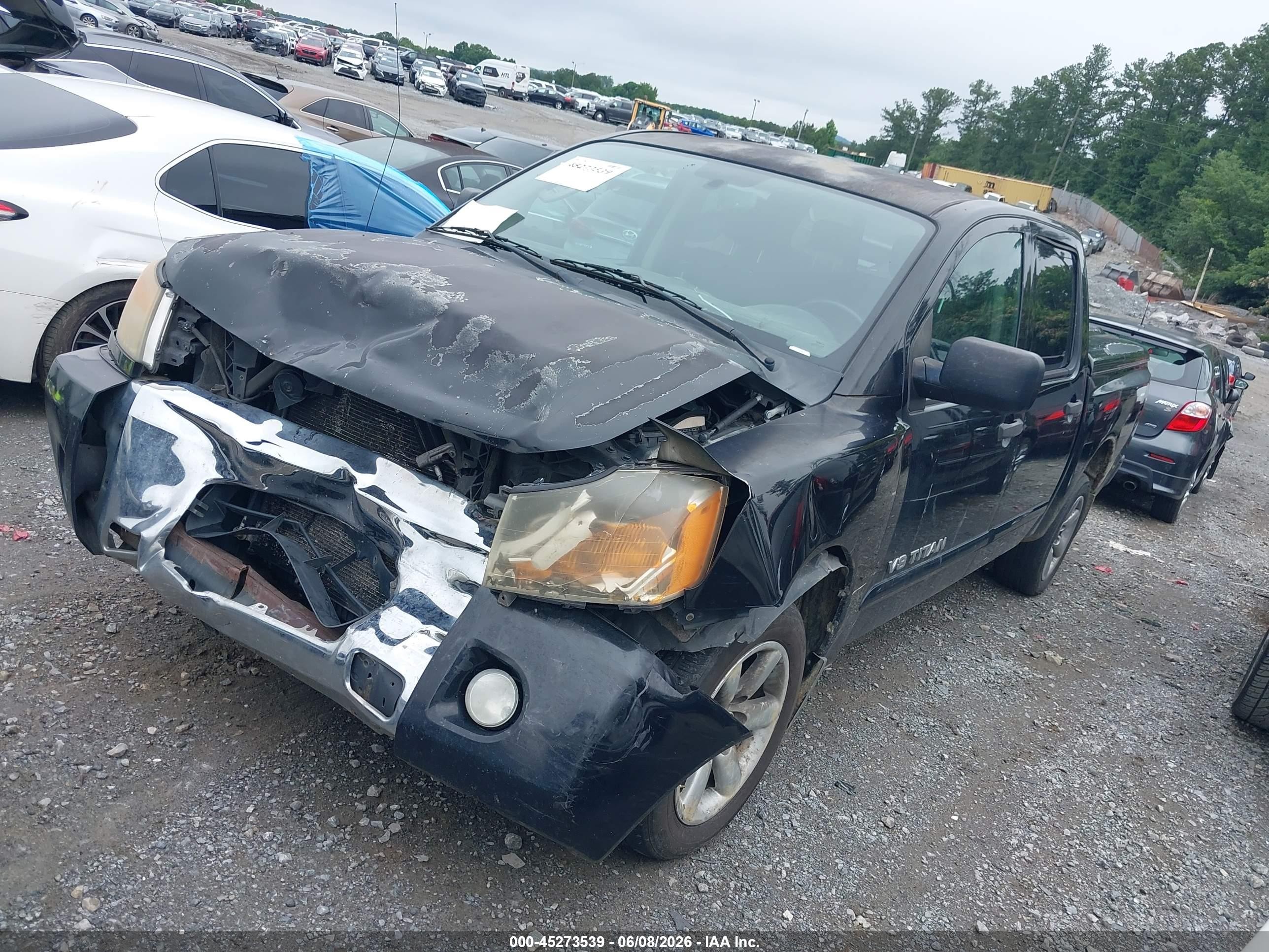 2010 Nissan Titan Se Black vin: 1N6BA0ED8AN315079