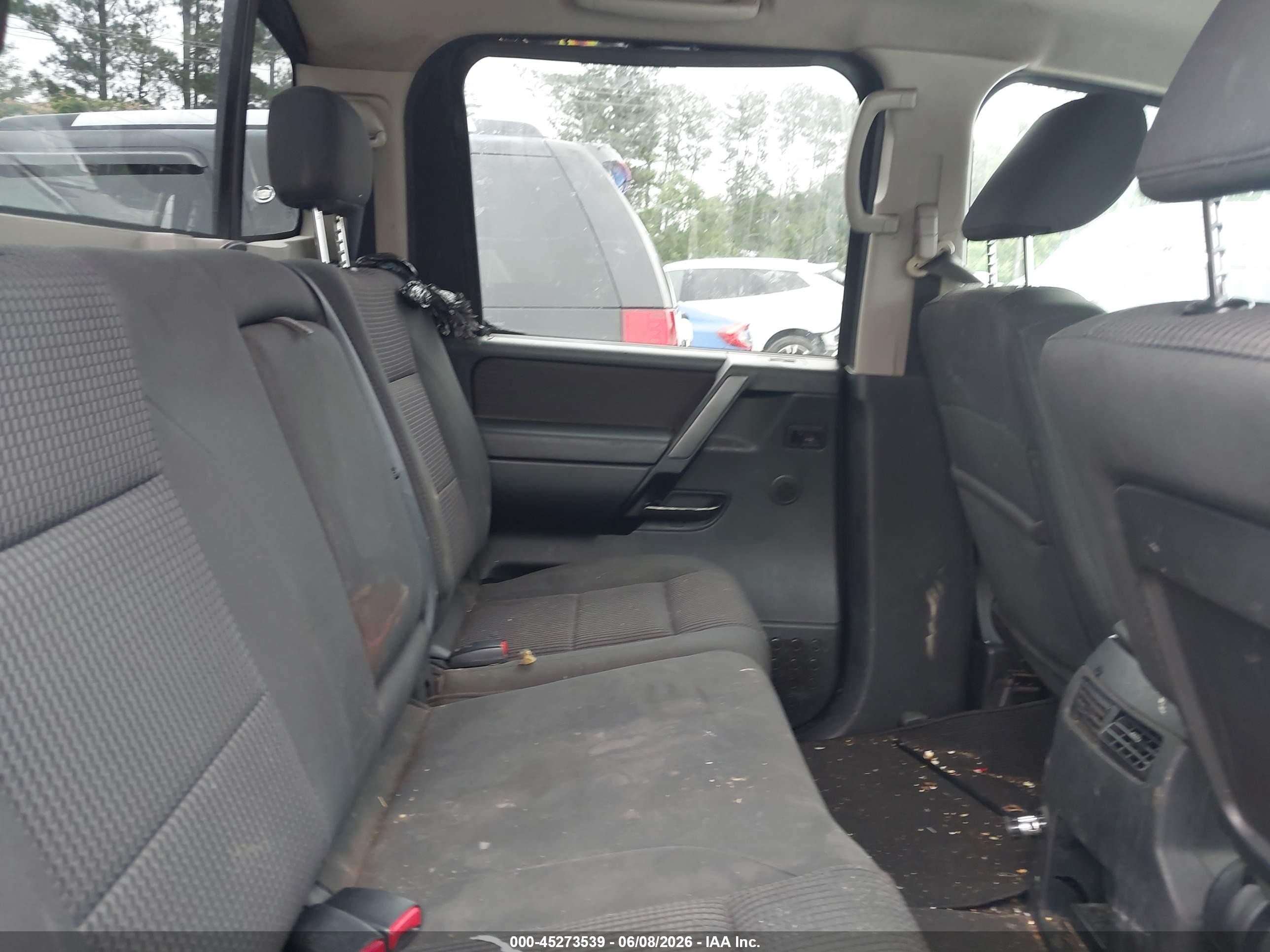 2010 Nissan Titan Se Black vin: 1N6BA0ED8AN315079