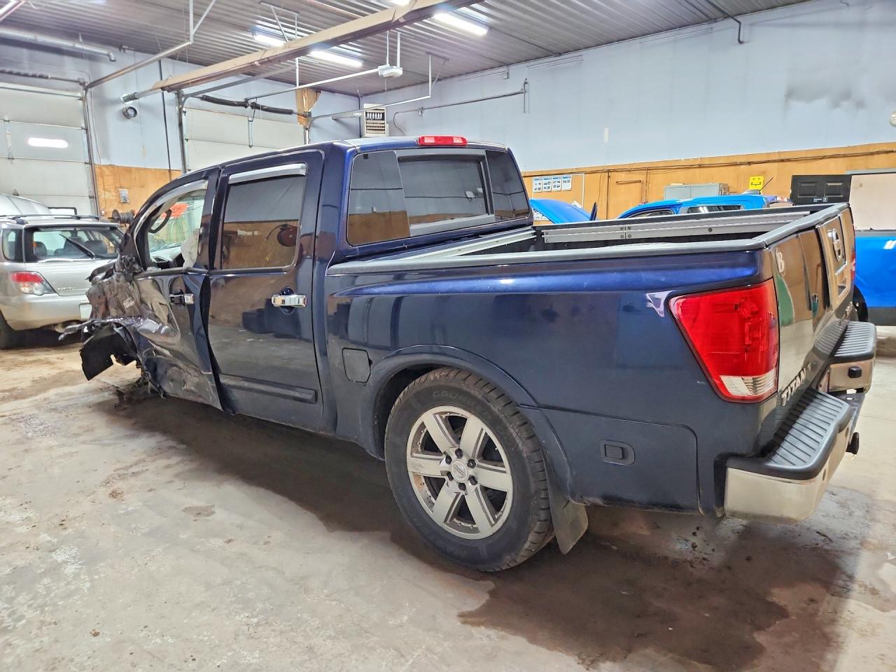 2010 Nissan Titan Se Blue vin: 1N6BA0ED8AN322386