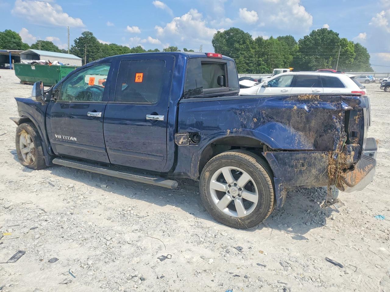 2010 Nissan Titan Se Blue vin: 1N6BA0ED8AN325448