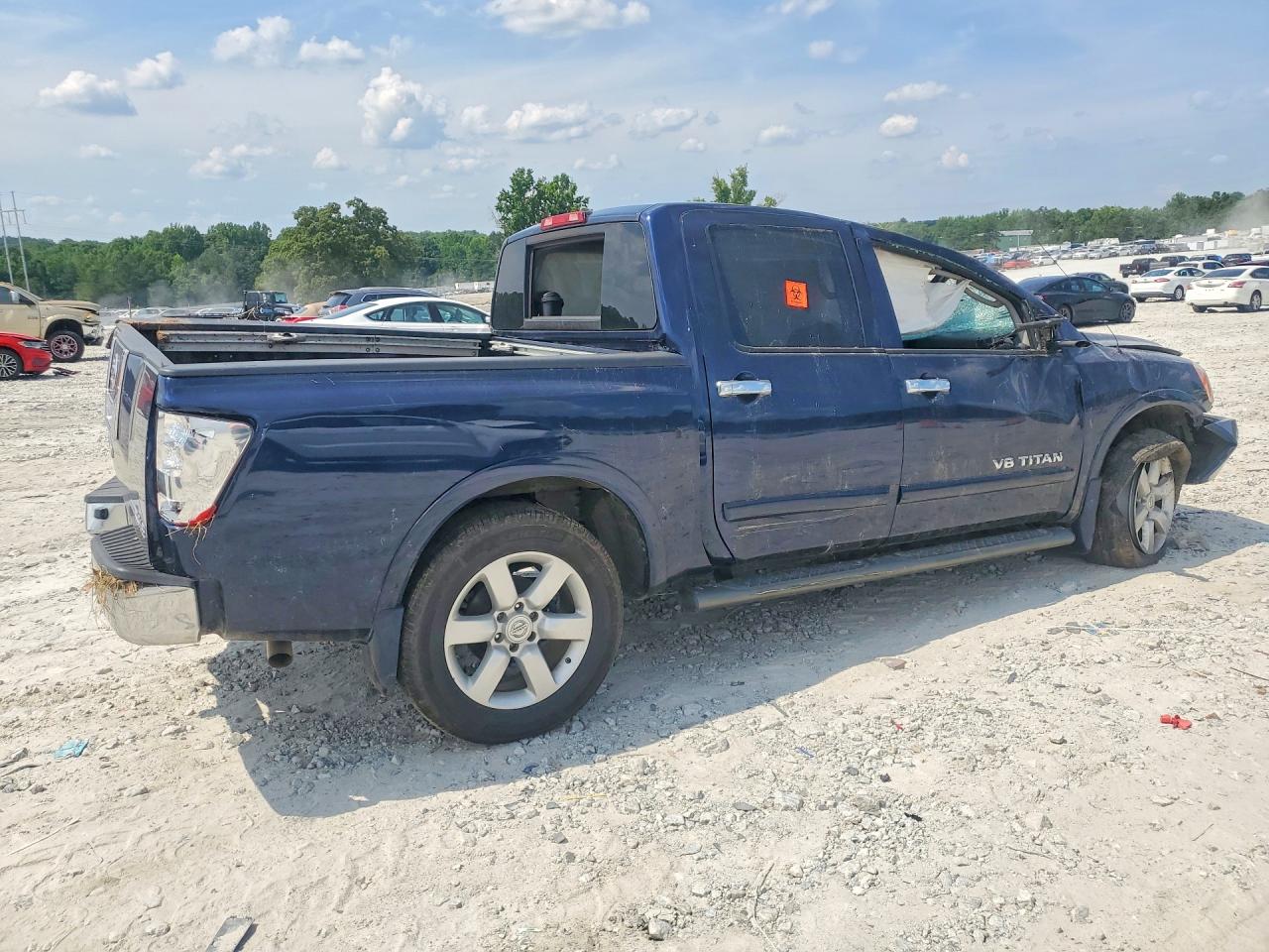 2010 Nissan Titan Se Blue vin: 1N6BA0ED8AN325448