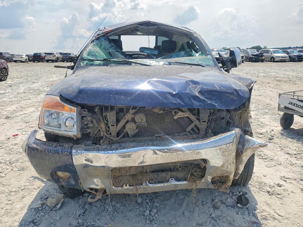 2010 Nissan Titan Se Blue vin: 1N6BA0ED8AN325448
