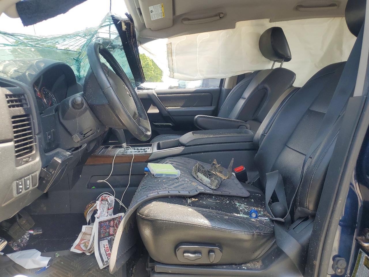 2010 Nissan Titan Se Blue vin: 1N6BA0ED8AN325448