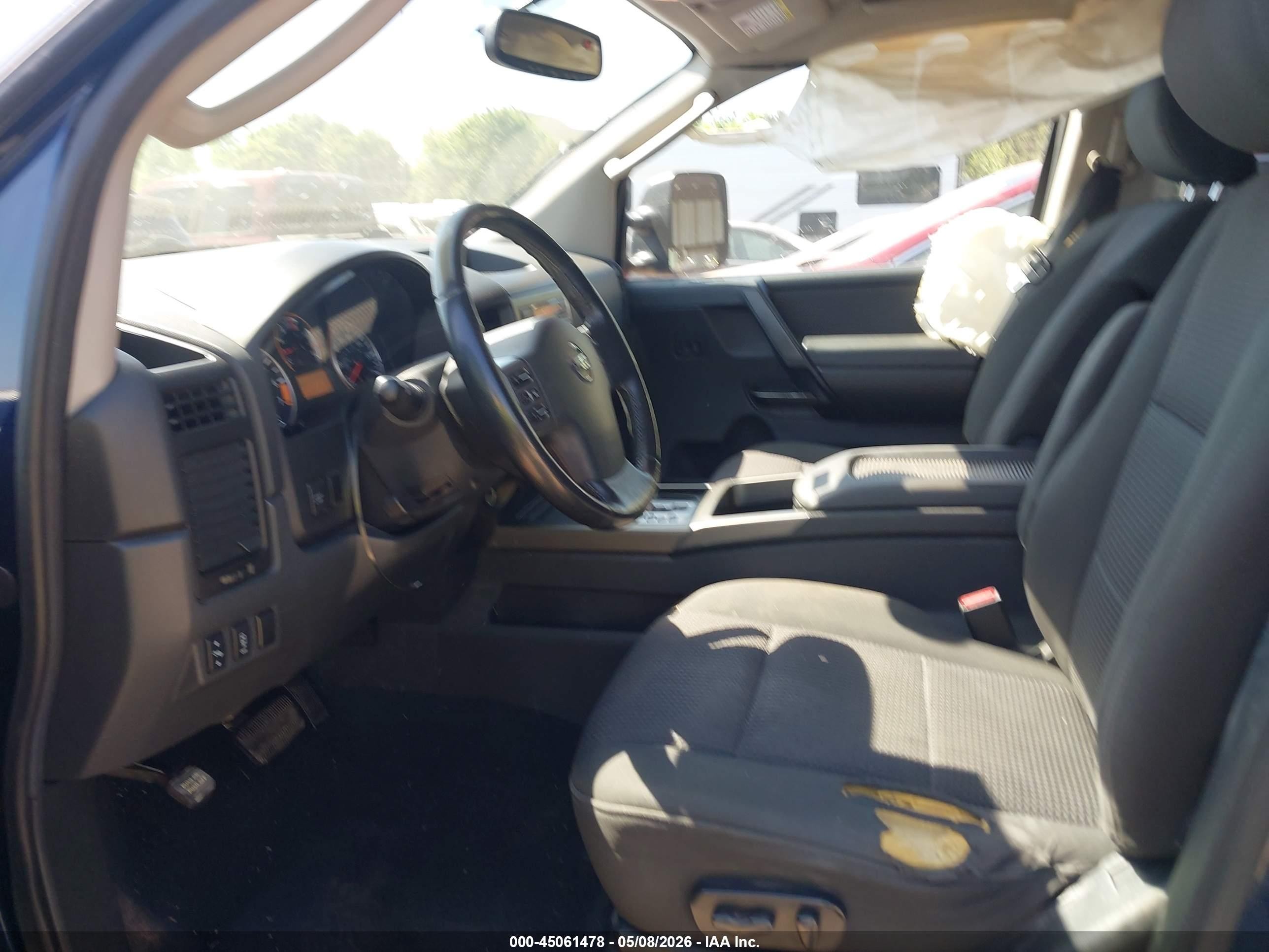 2011 Nissan Titan Sv Синий vin: 1N6BA0ED8BN314290
