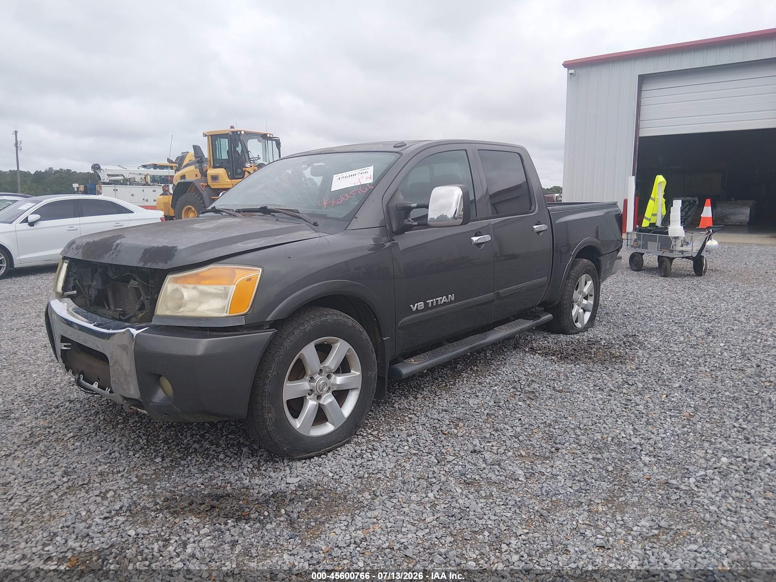 2011 Nissan Titan Sl Gray vin: 1N6BA0ED8BN317352