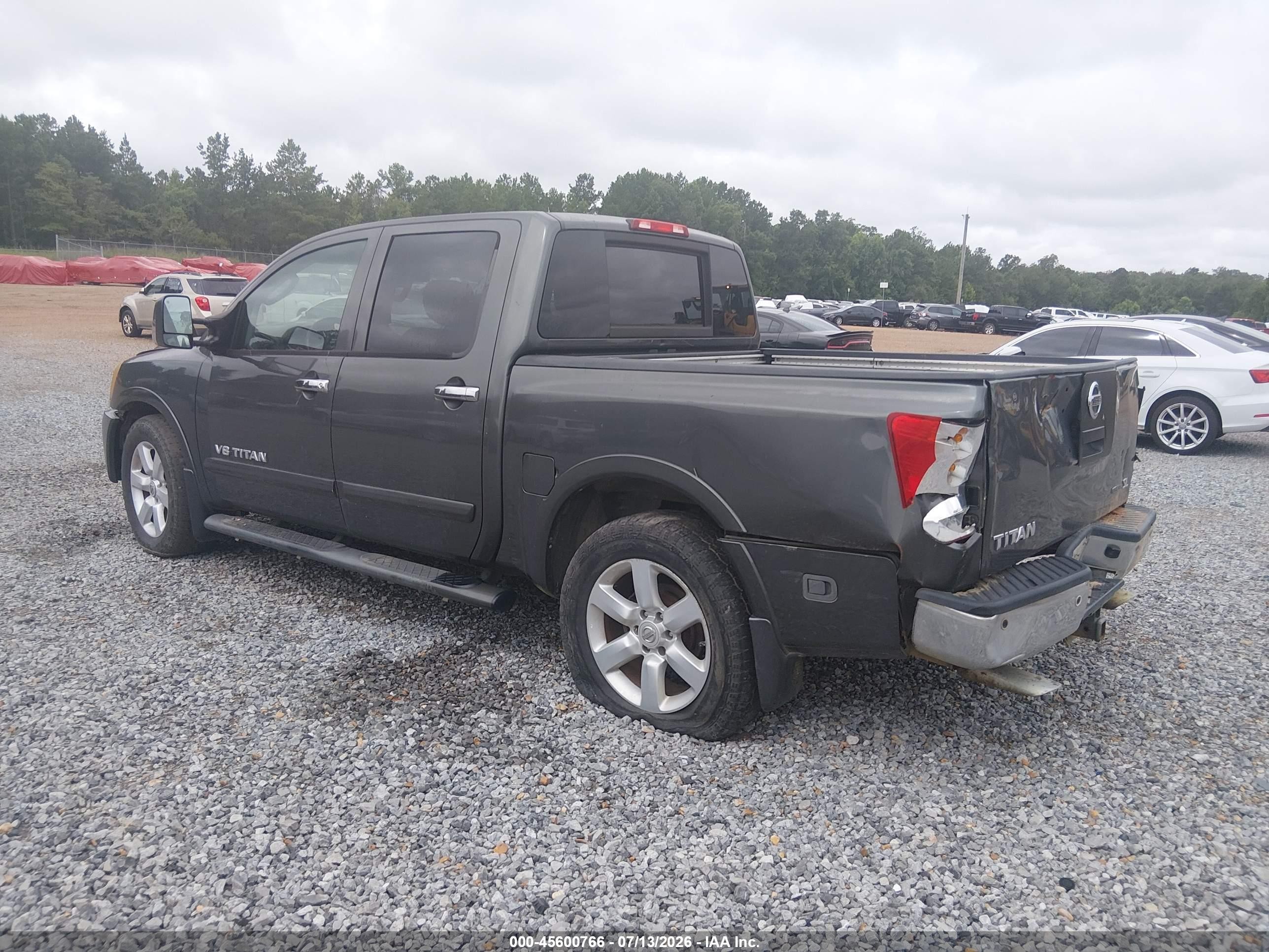 2011 Nissan Titan Sl Gray vin: 1N6BA0ED8BN317352