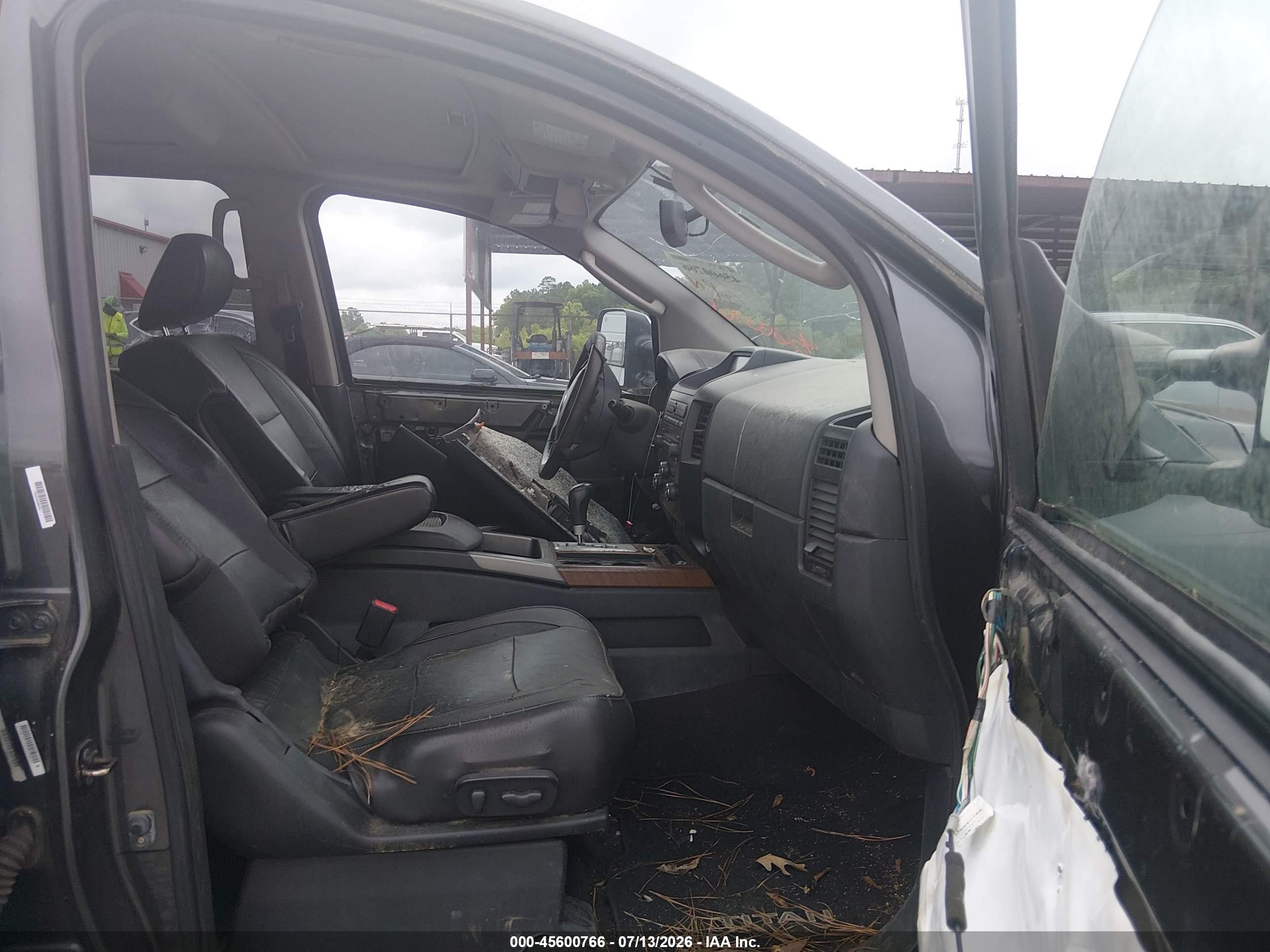 2011 Nissan Titan Sl Gray vin: 1N6BA0ED8BN317352