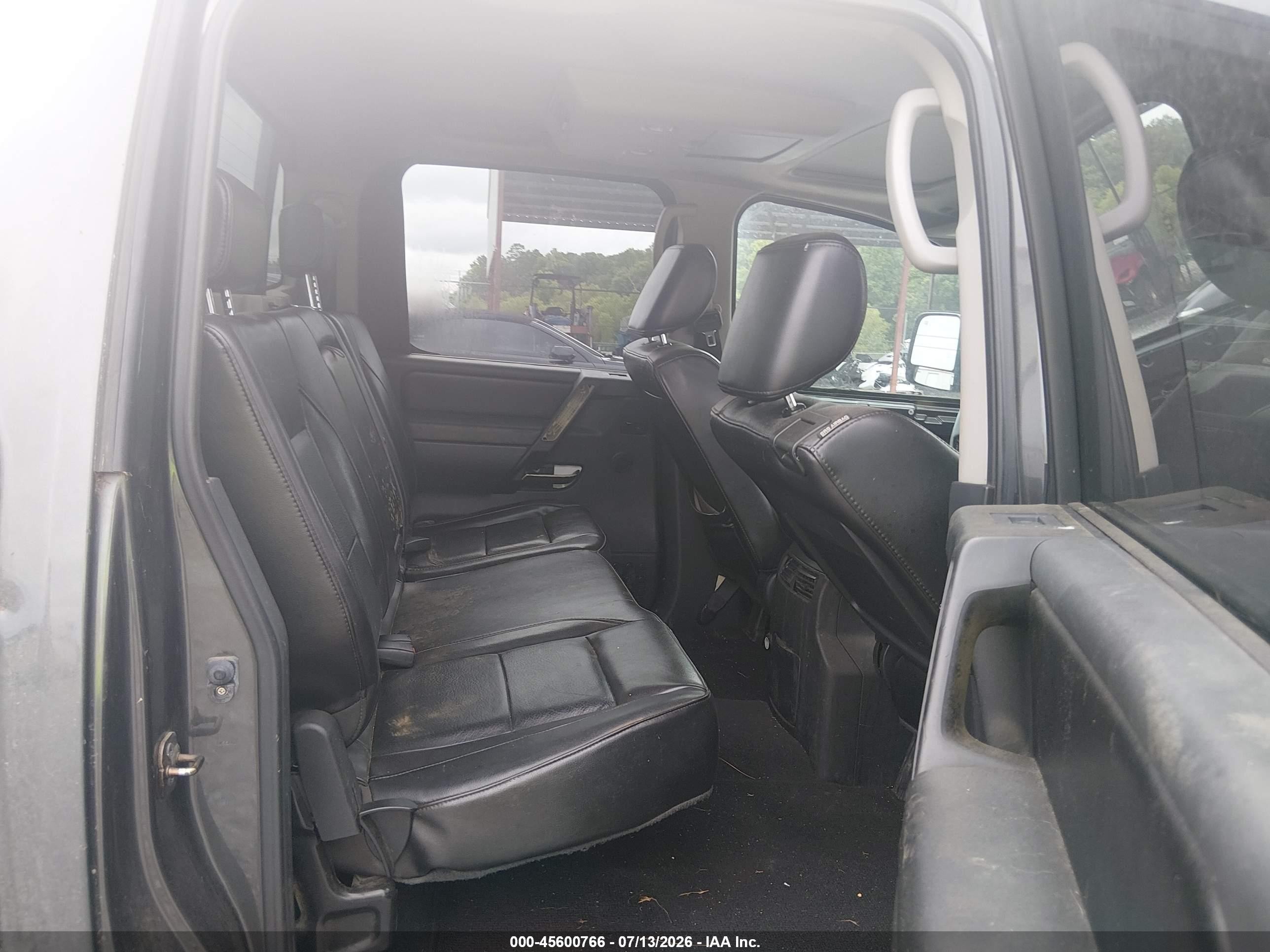 2011 Nissan Titan Sl Gray vin: 1N6BA0ED8BN317352