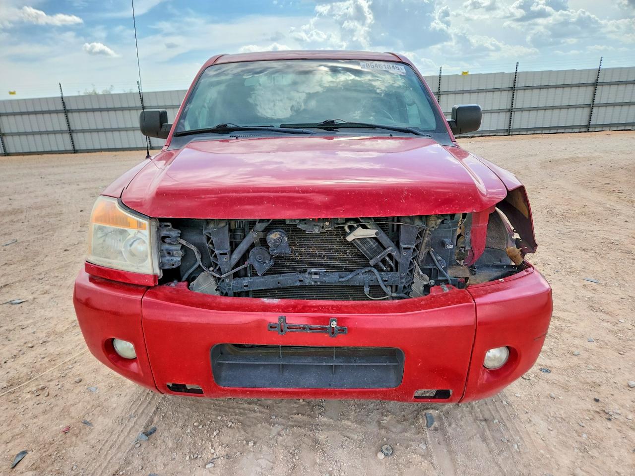 2012 Nissan Titan Sv Red vin: 1N6BA0ED8CN310712