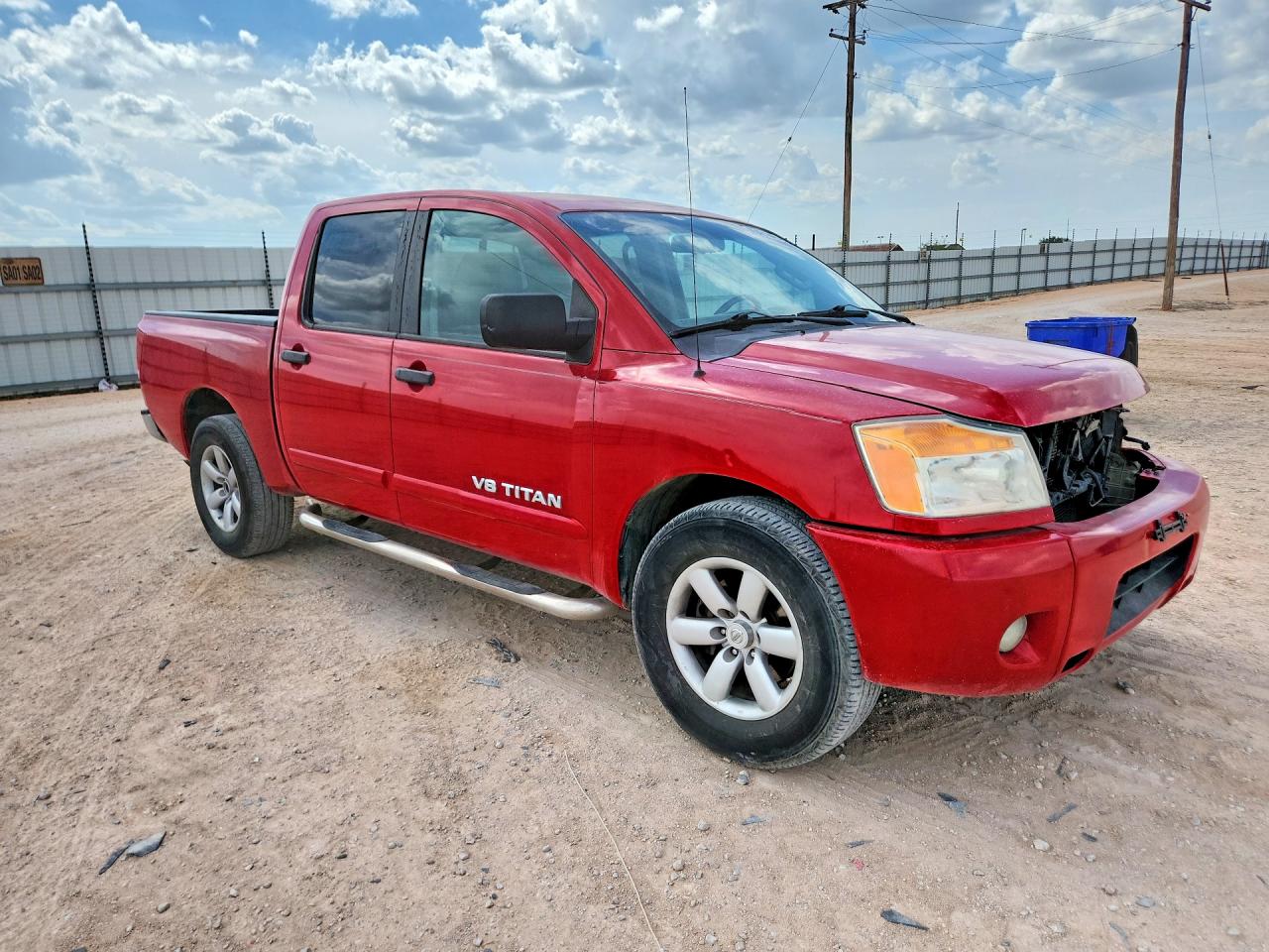 2012 Nissan Titan Sv Red vin: 1N6BA0ED8CN310712