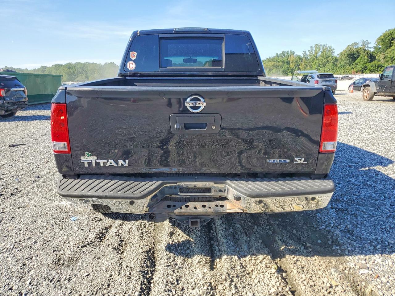 2014 Nissan Titan Sl Black vin: 1N6BA0ED8EN514929