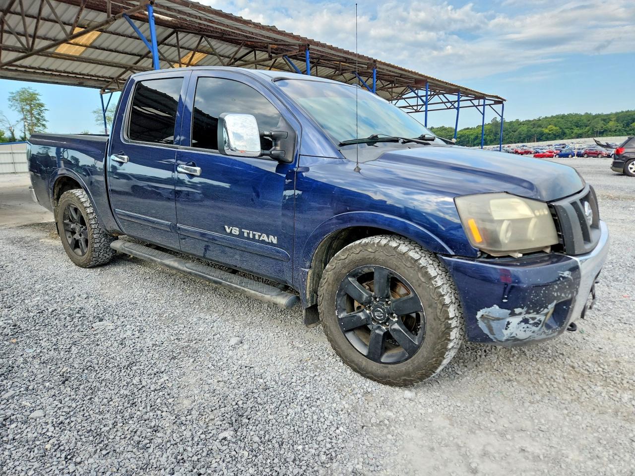 2010 Nissan Titan Se Blue vin: 1N6BA0ED9AN303829