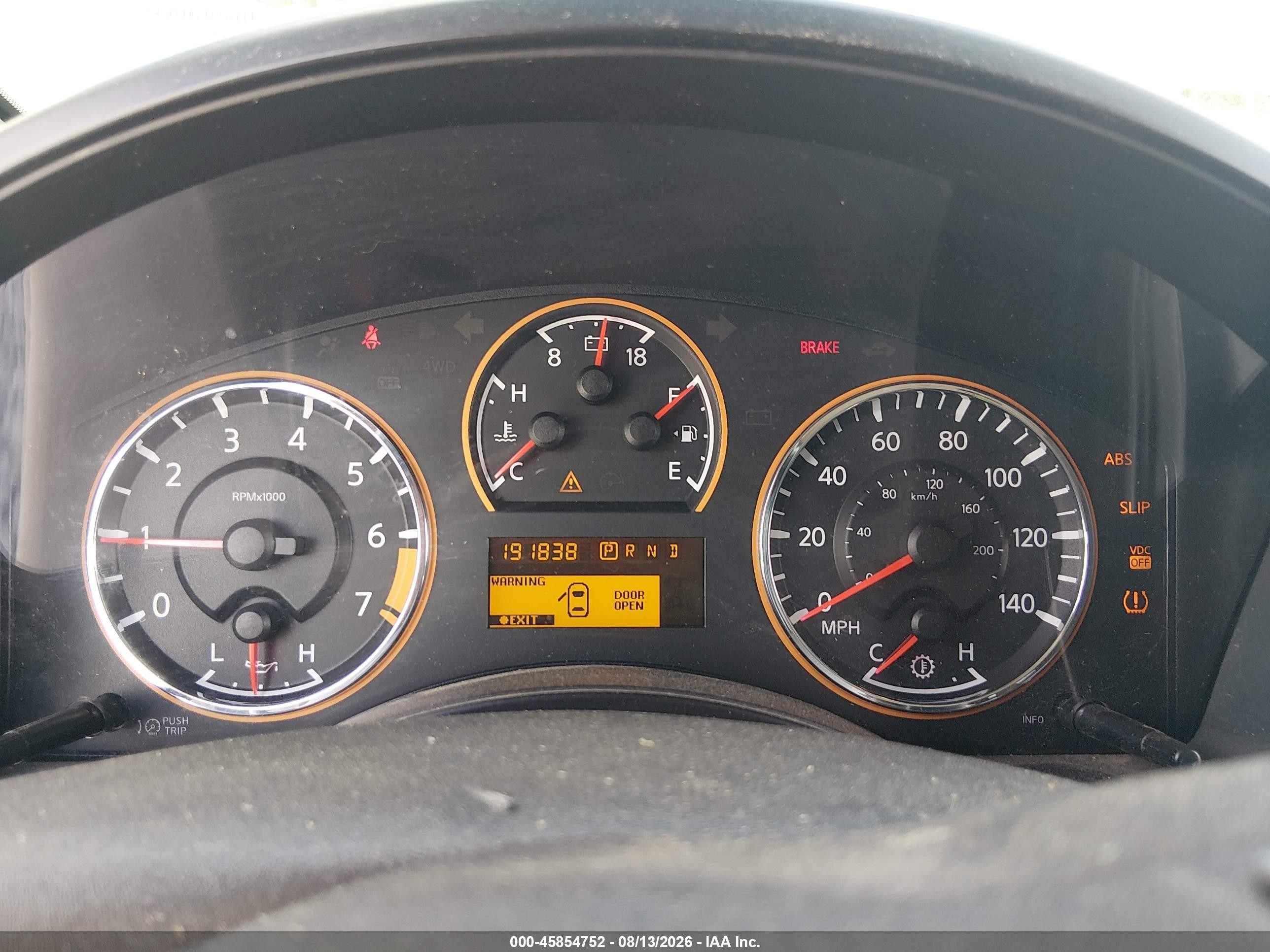 2010 Nissan Titan Le Синий vin: 1N6BA0ED9AN303880