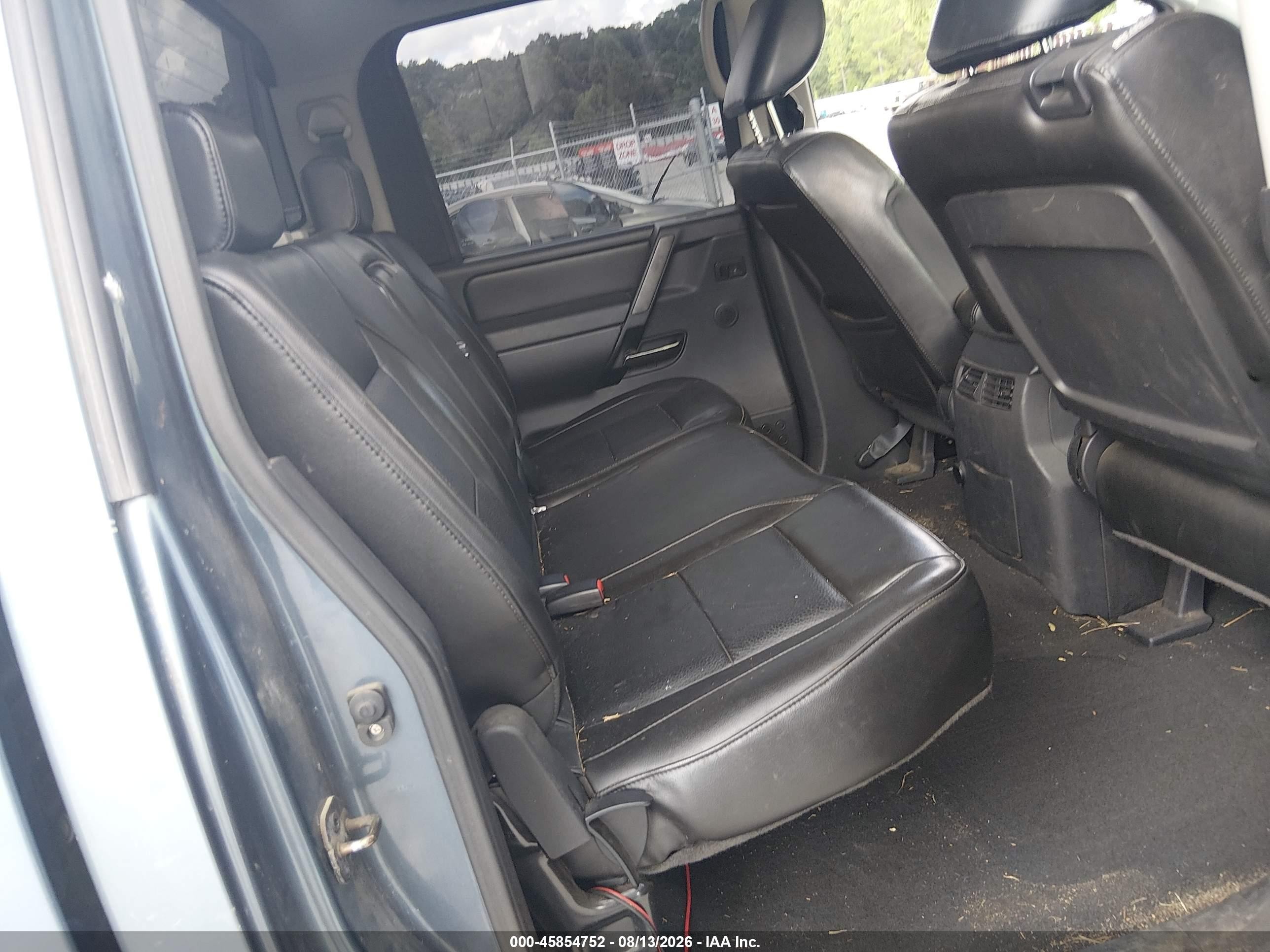 2010 Nissan Titan Le Синий vin: 1N6BA0ED9AN303880