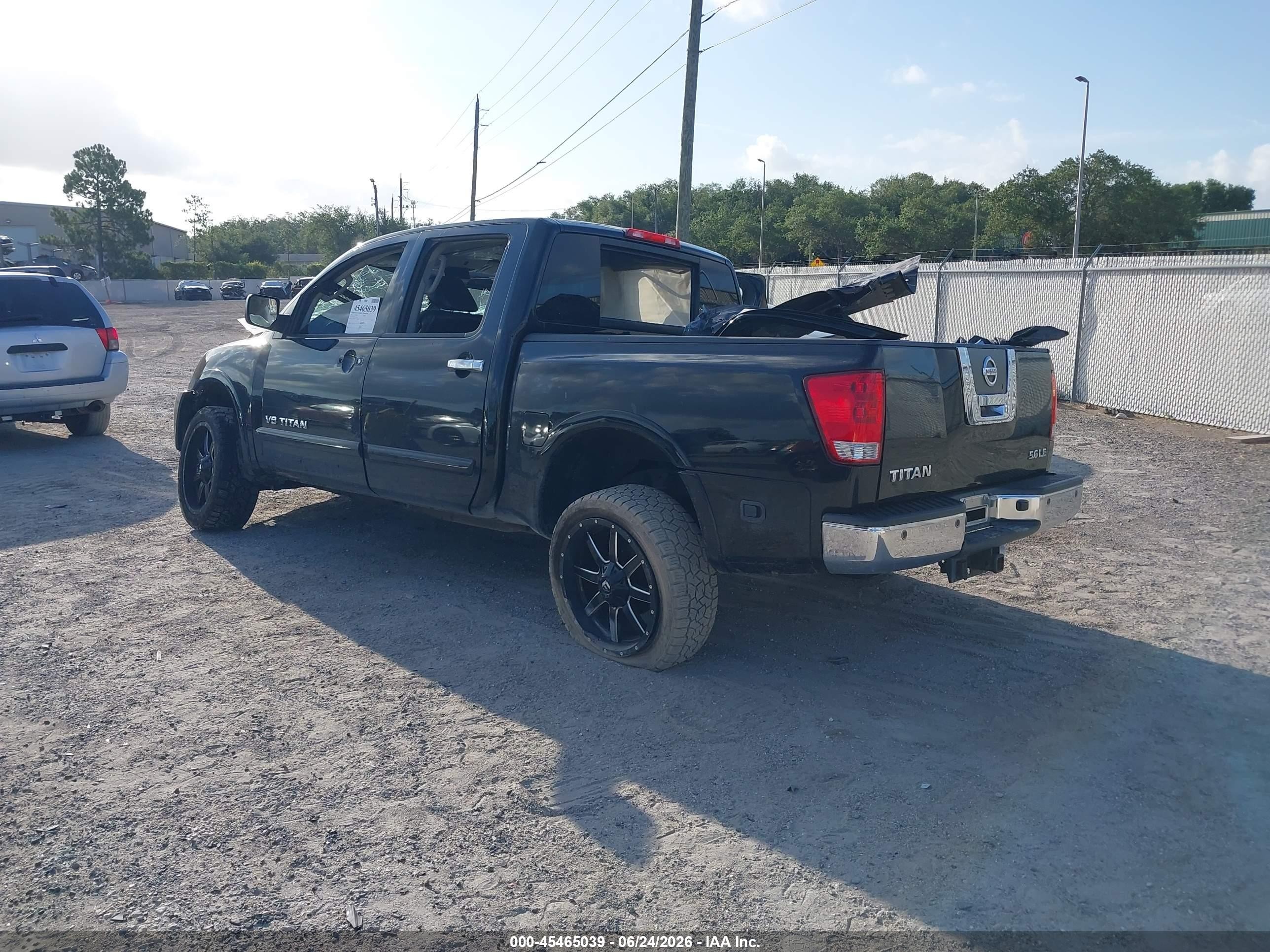 2010 Nissan Titan Le Black vin: 1N6BA0ED9AN322204