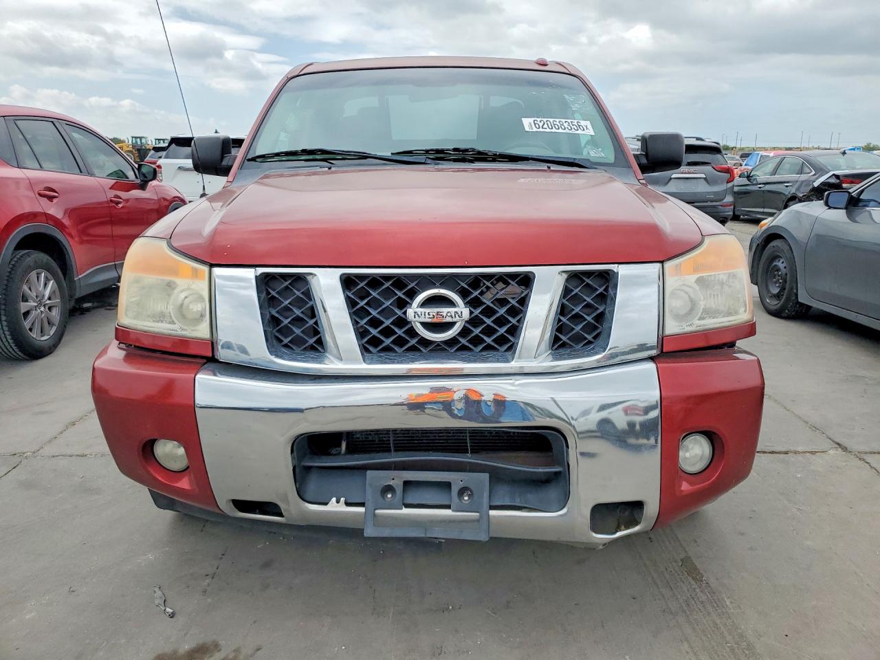 2015 Nissan Titan Sv Красный vin: 1N6BA0ED9FN502239