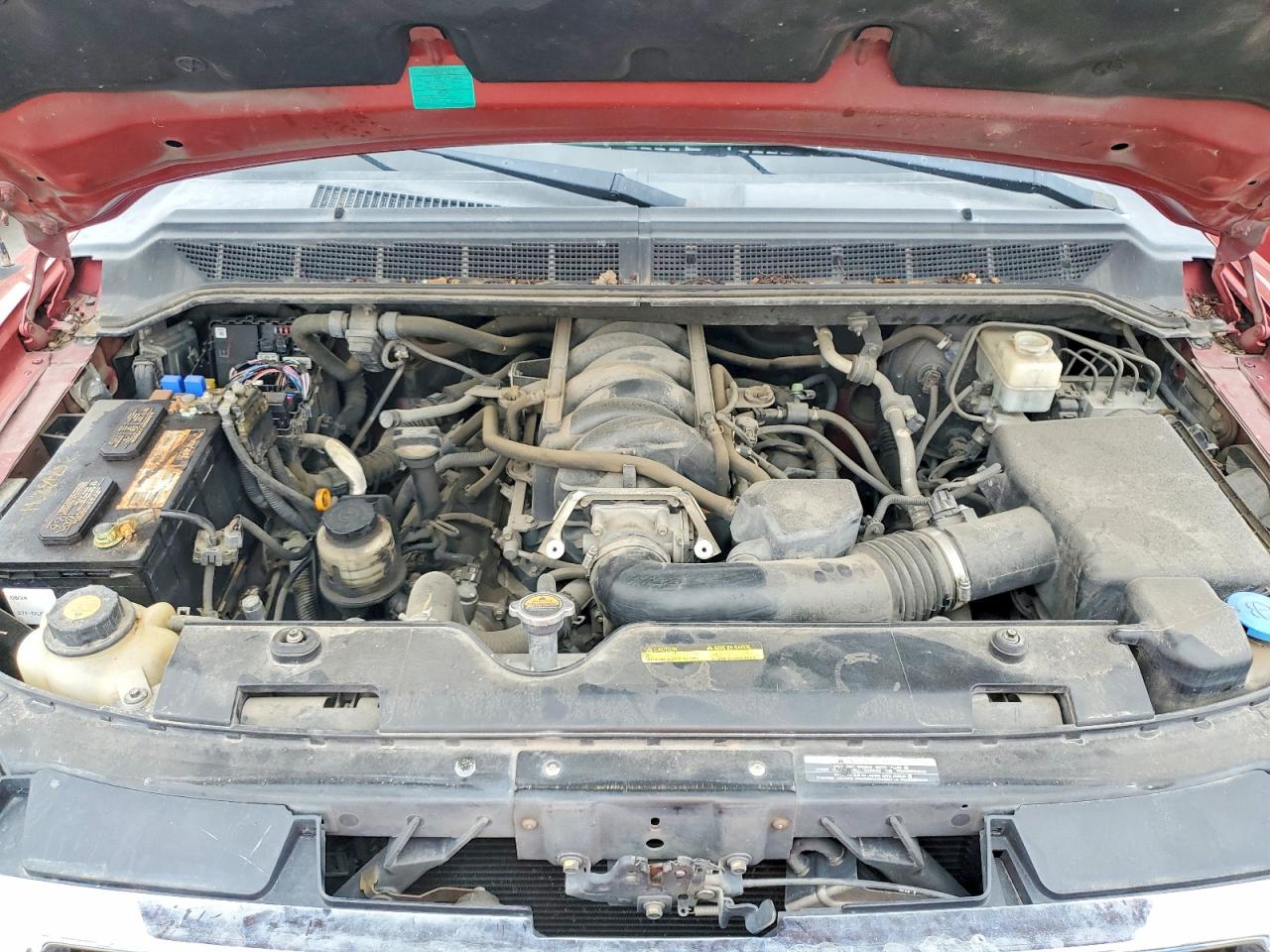 2015 Nissan Titan Sv Красный vin: 1N6BA0ED9FN502239