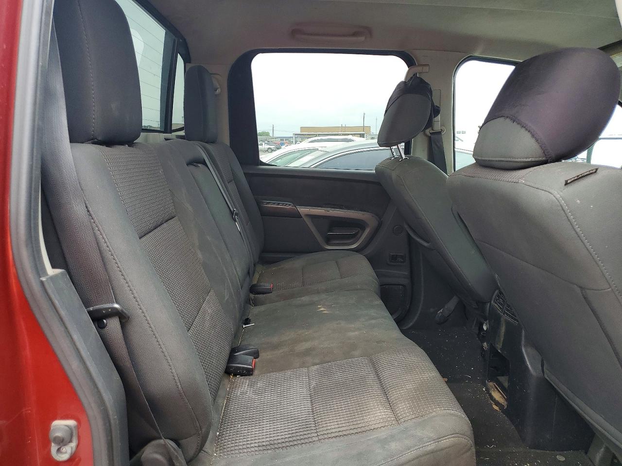 2015 Nissan Titan Sv Красный vin: 1N6BA0ED9FN502239