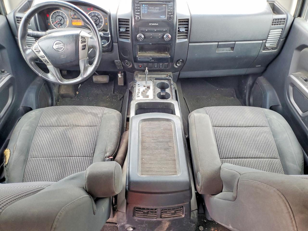 2015 Nissan Titan Sv Красный vin: 1N6BA0ED9FN502239