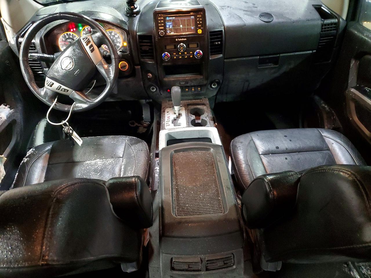 2015 Nissan Titan S Черный vin: 1N6BA0ED9FN502970