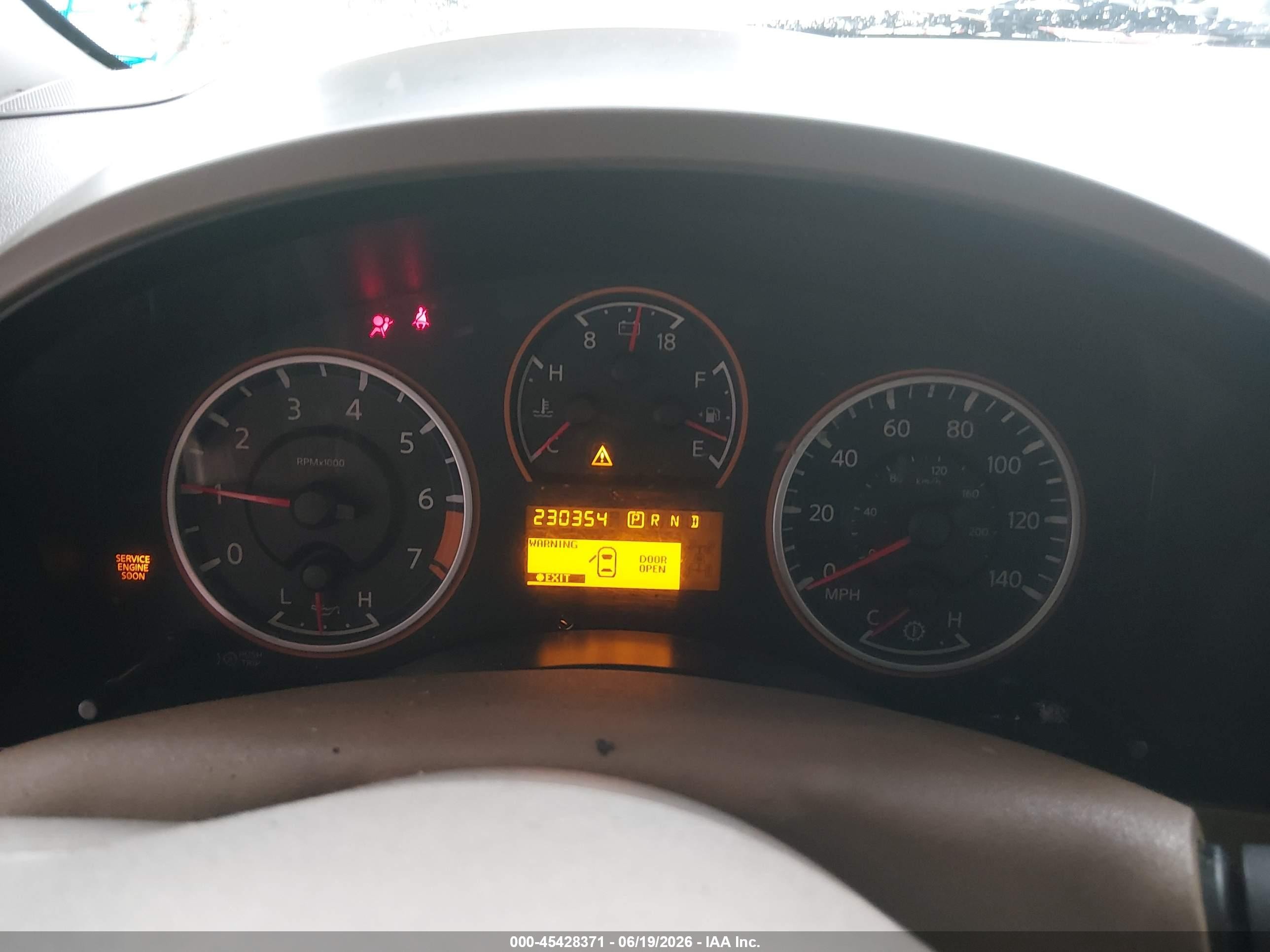 2010 Nissan Titan Se Red vin: 1N6BA0EDXAN311809