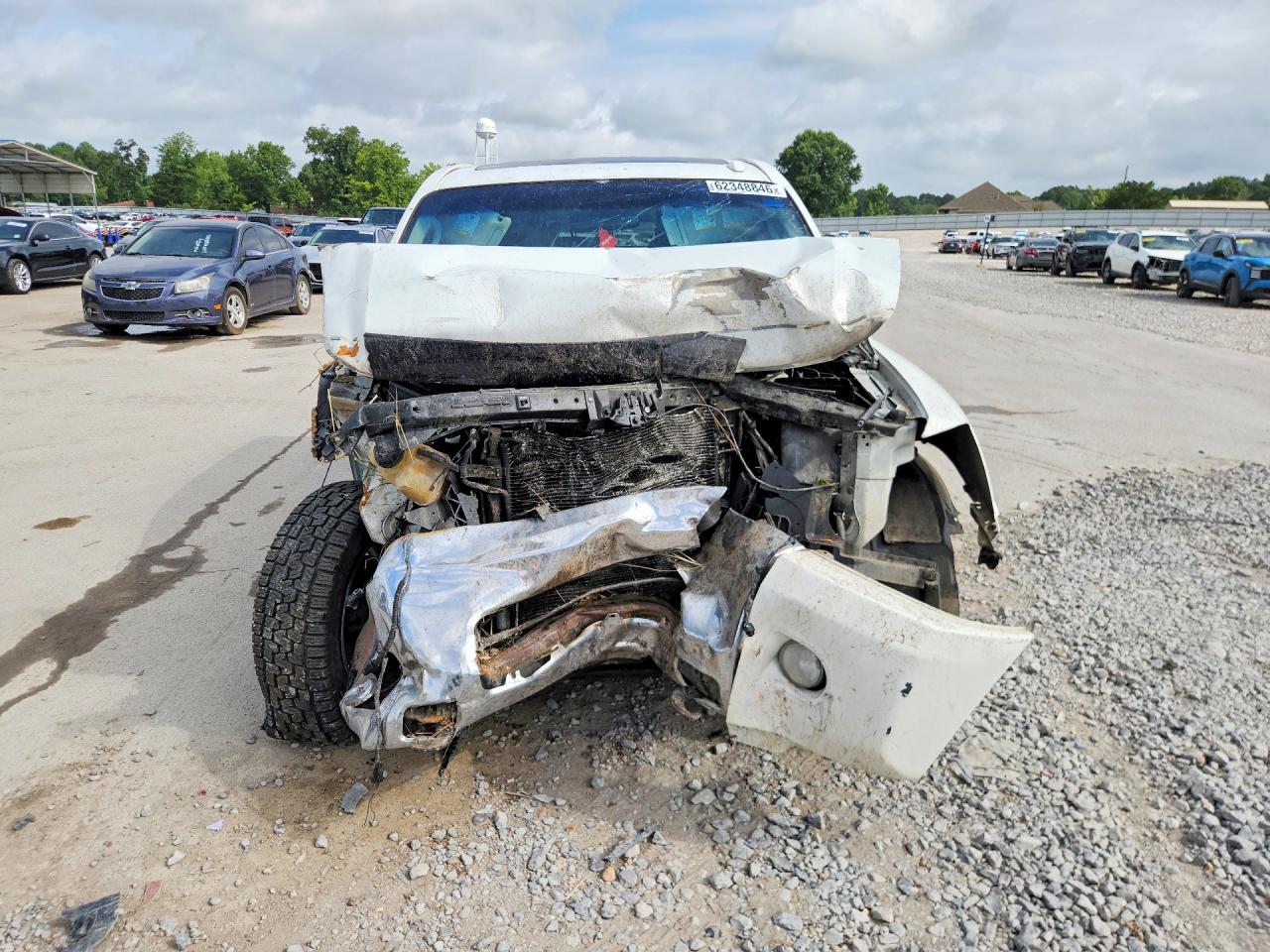 2010 Nissan Titan Se White vin: 1N6BA0EDXAN313723