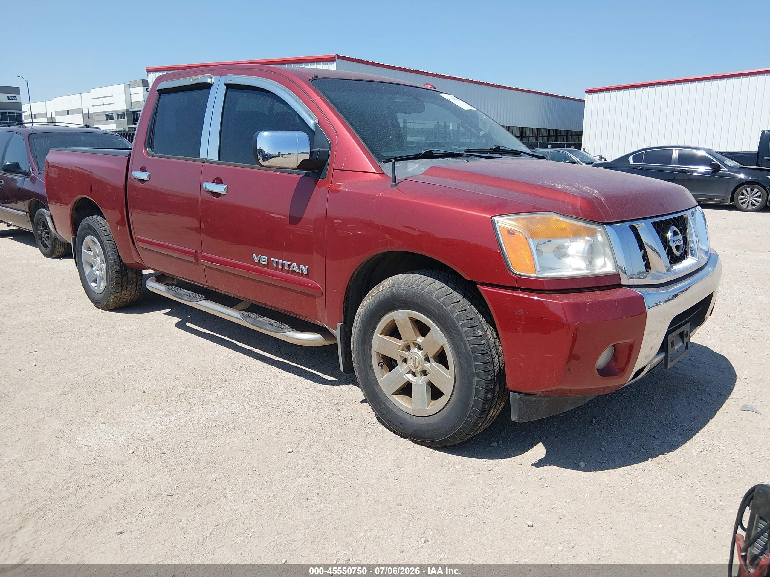 2014 Nissan Titan Sv Maroon vin: 1N6BA0EDXEN519338