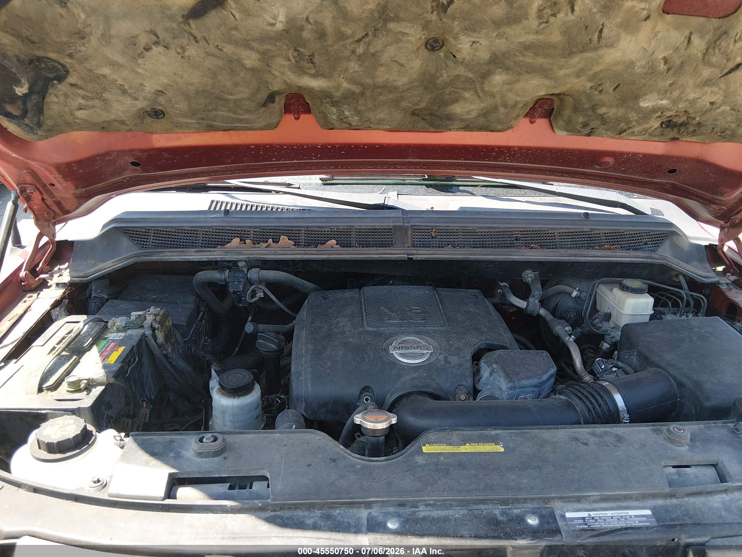 2014 Nissan Titan Sv Maroon vin: 1N6BA0EDXEN519338