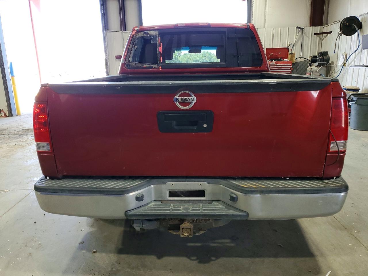 2014 Nissan Titan S Burgundy vin: 1N6BA0EJ4EN515159