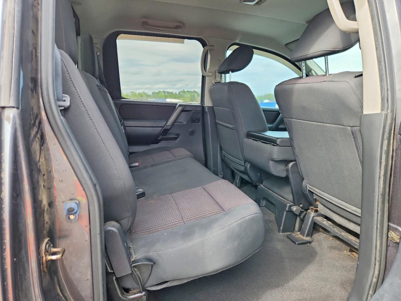 2012 Nissan Titan S Gray vin: 1N6BA0EJ8CN319805