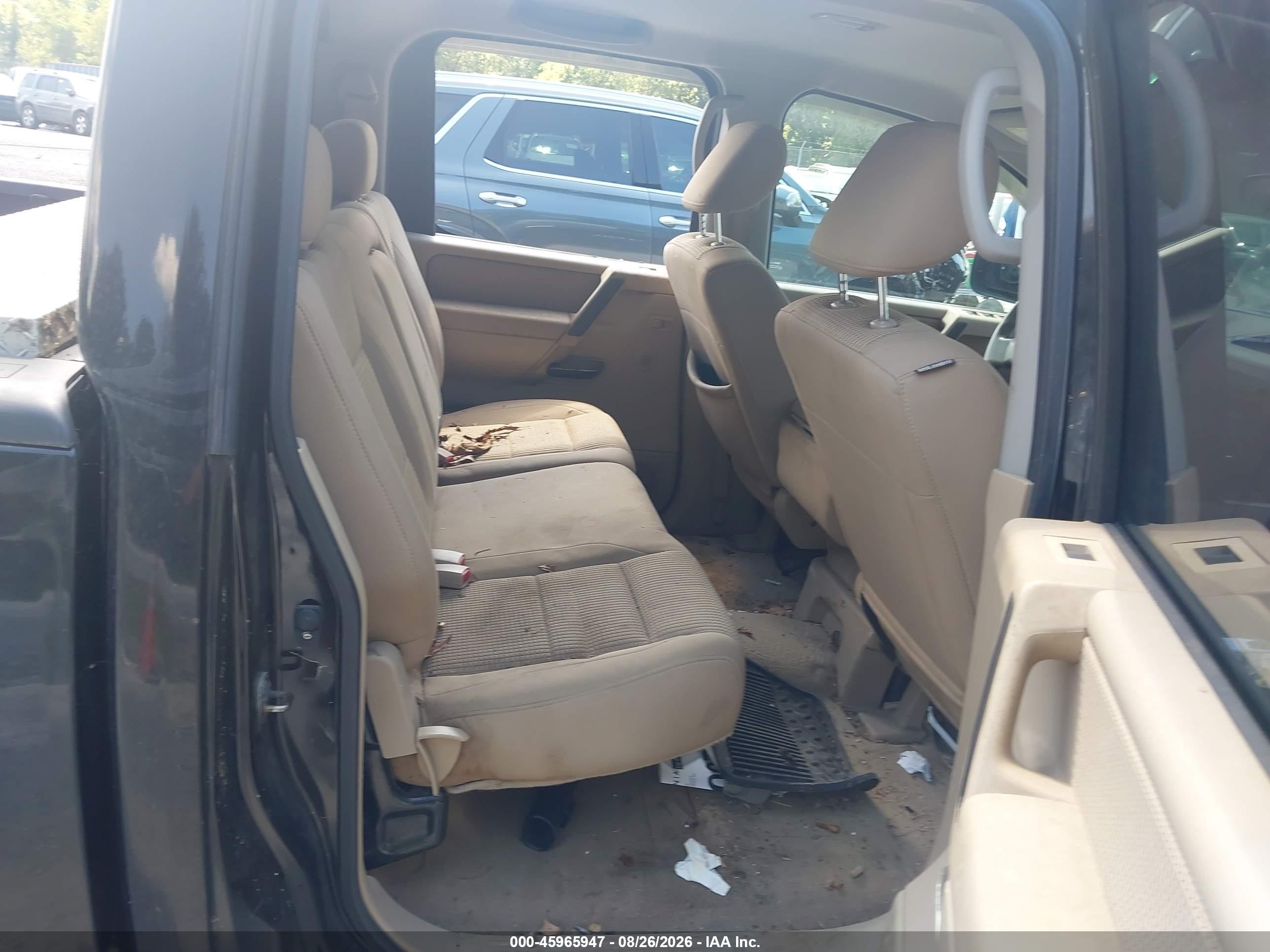 2010 Nissan Titan Se Black vin: 1N6BA0EJ9AN302220